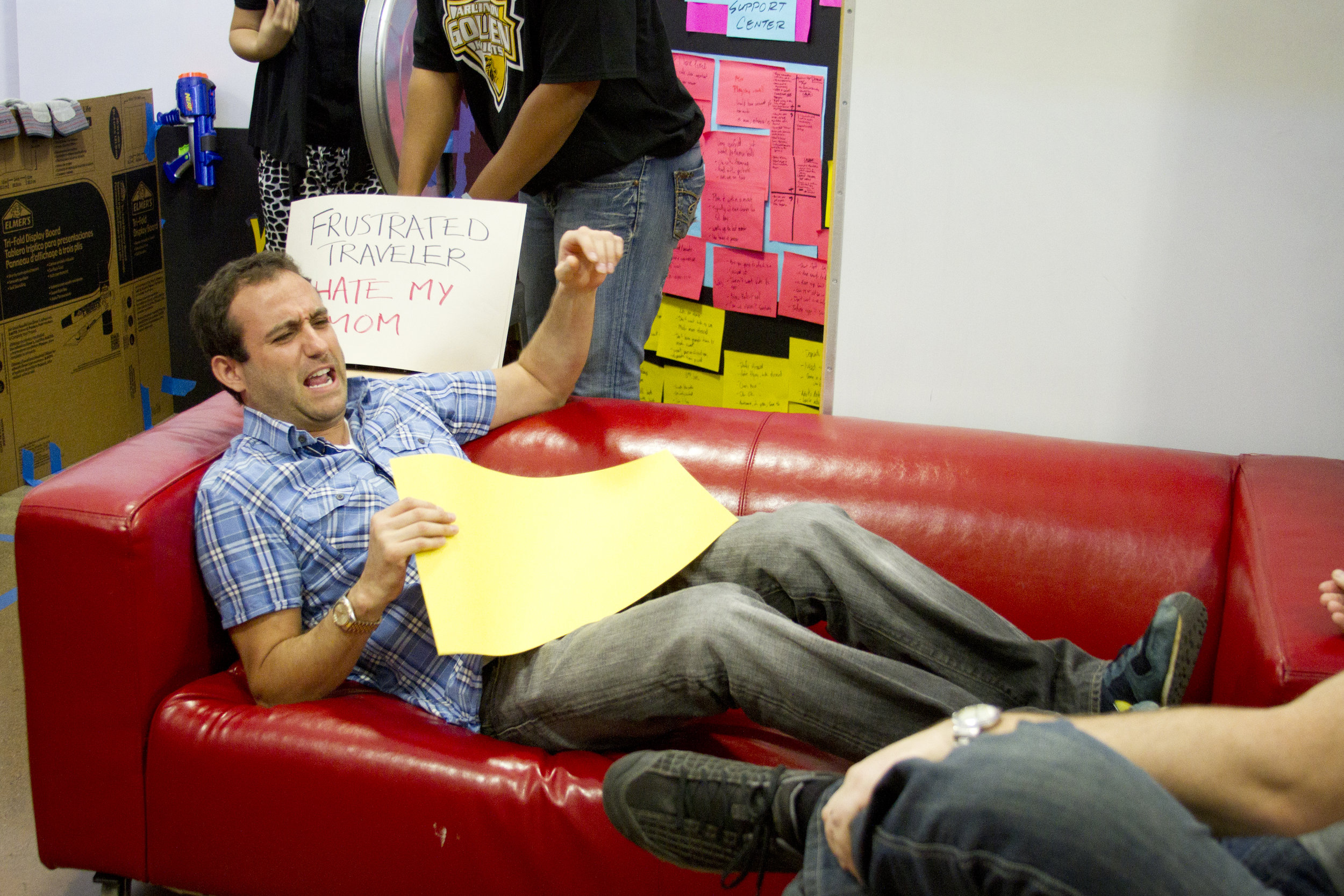  Red Couch has been part of many prototypes 