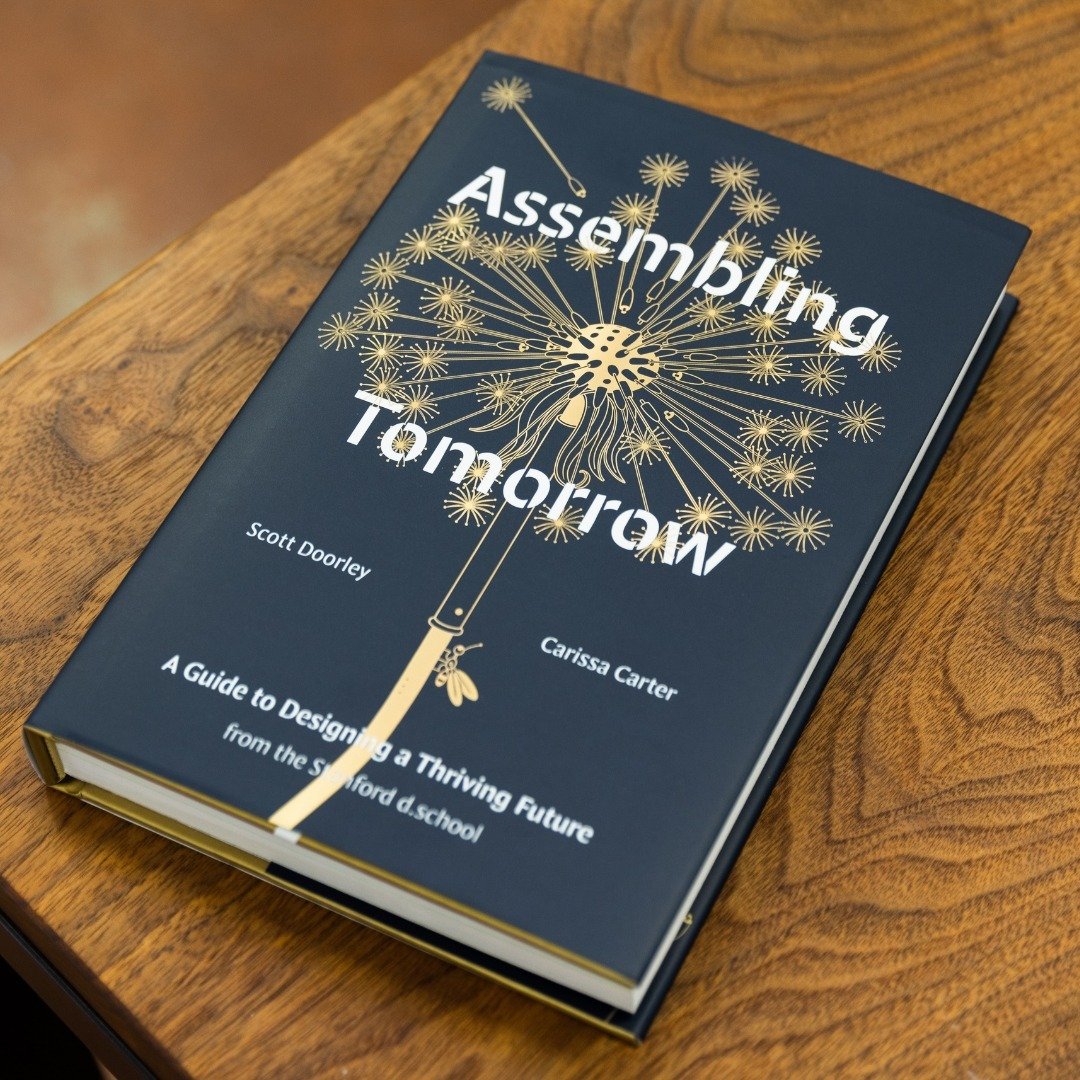 What's better than a NEW book from the d.school? ✨📘✨ 

A FREE book from the d.school! ✨✨📘✨✨

We're teaming up with Goodreads to offer free copies of our latest book, &quot;Assembling Tomorrow,&quot; from d.school Academic and Creative Directors Car