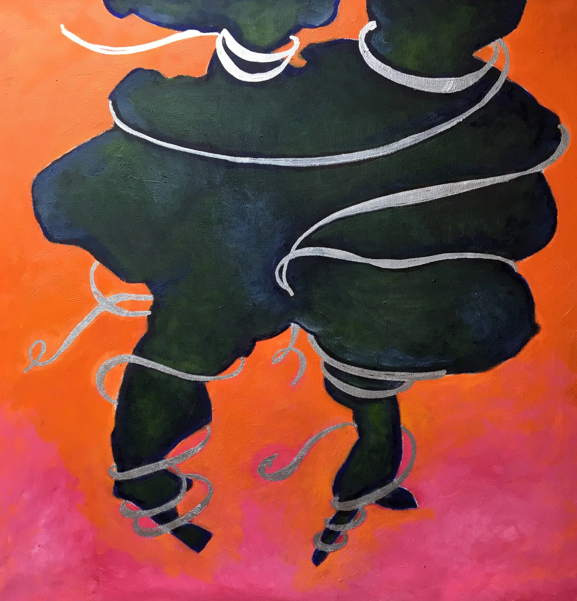 oil on canvas, 50 x 50 cm