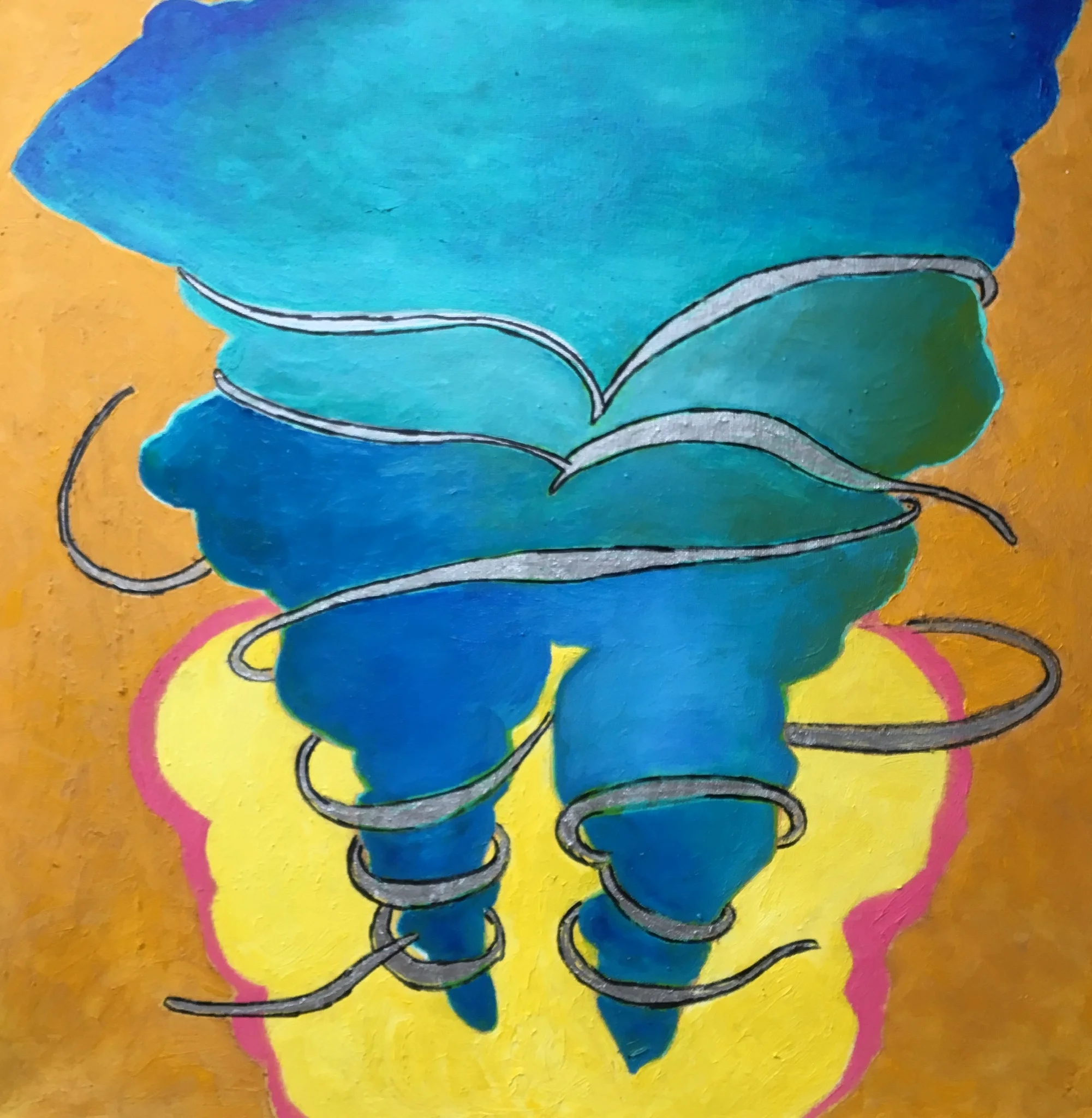 oil on canvas, 50 x 50 cm