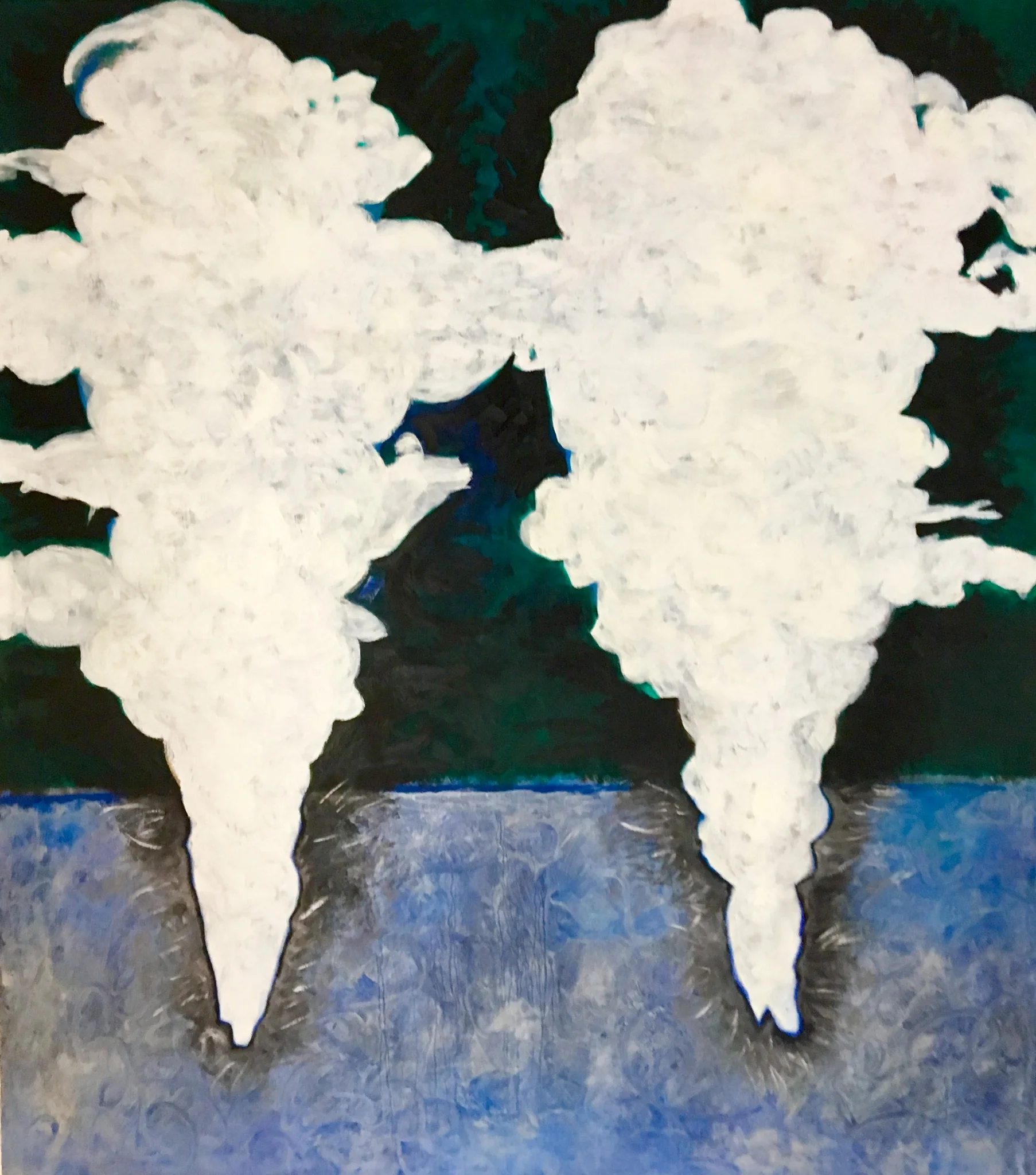 oil on canvas, 115 x105 cm