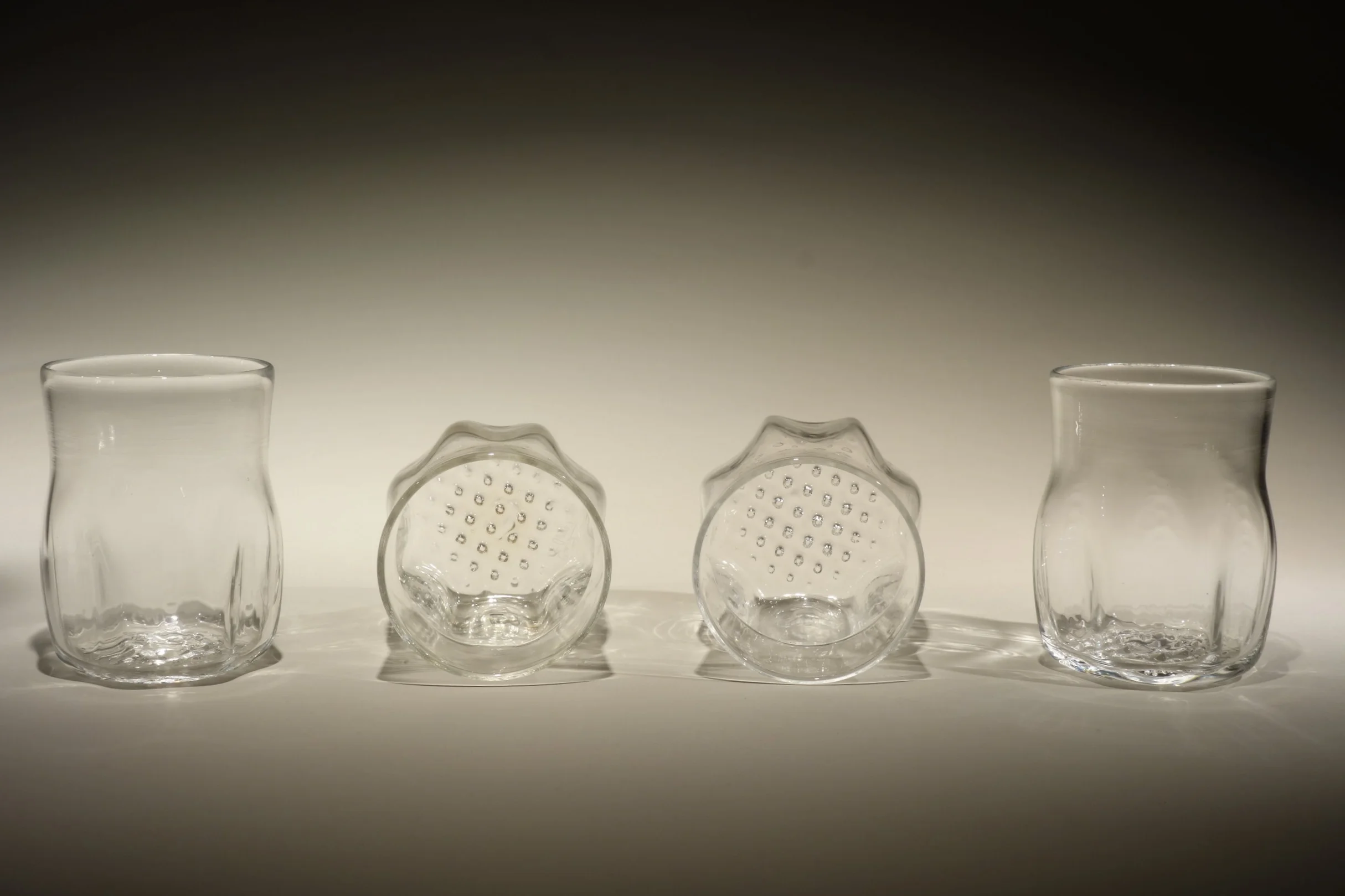 Set of four with optic base exposed