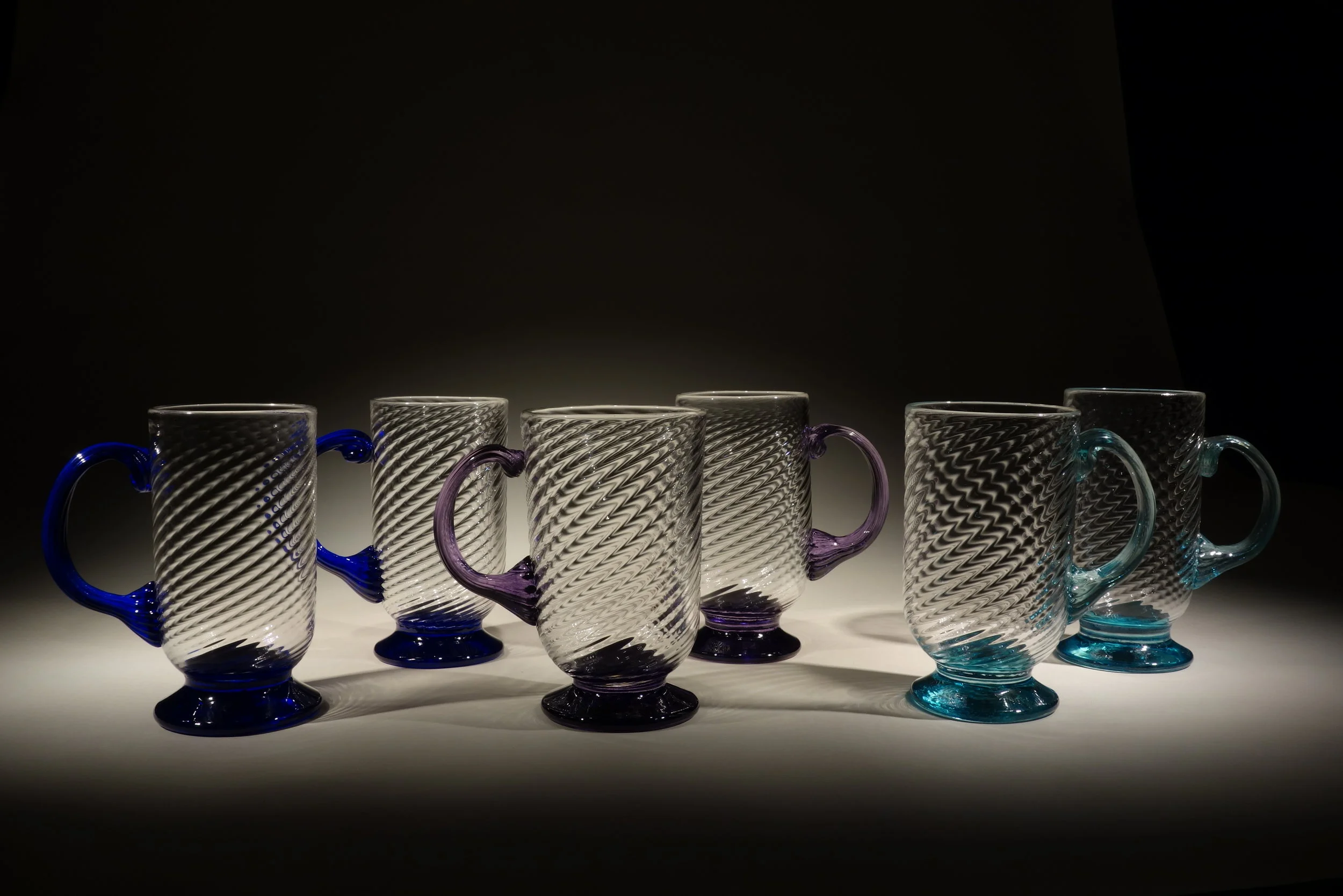 Optic Twist Beer Mug