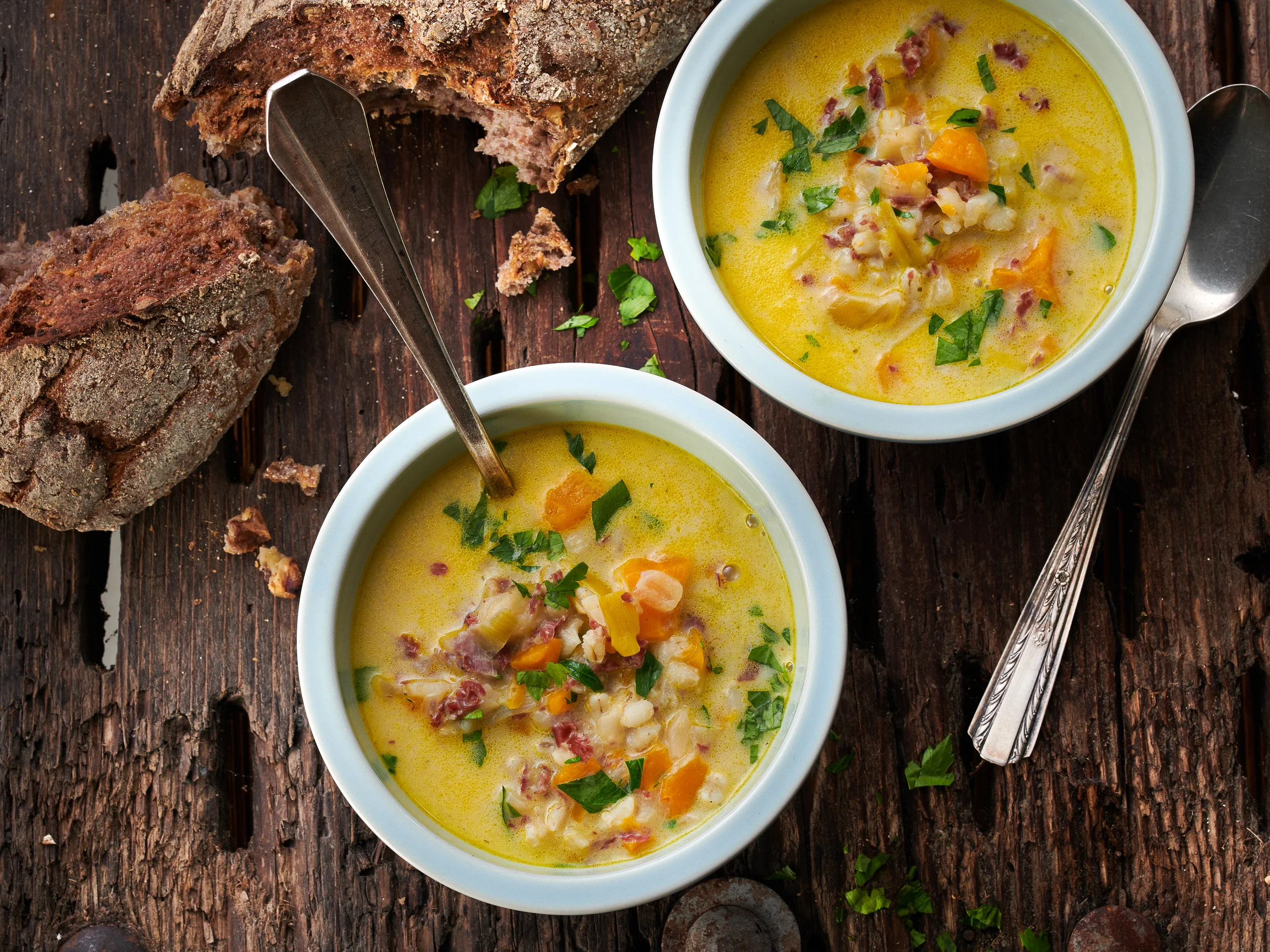 Thermomix, Schweizer Kochbuch, Bündner Gerstensuppe, Foodfotografie, Foodfotograf Zürich Schweiz