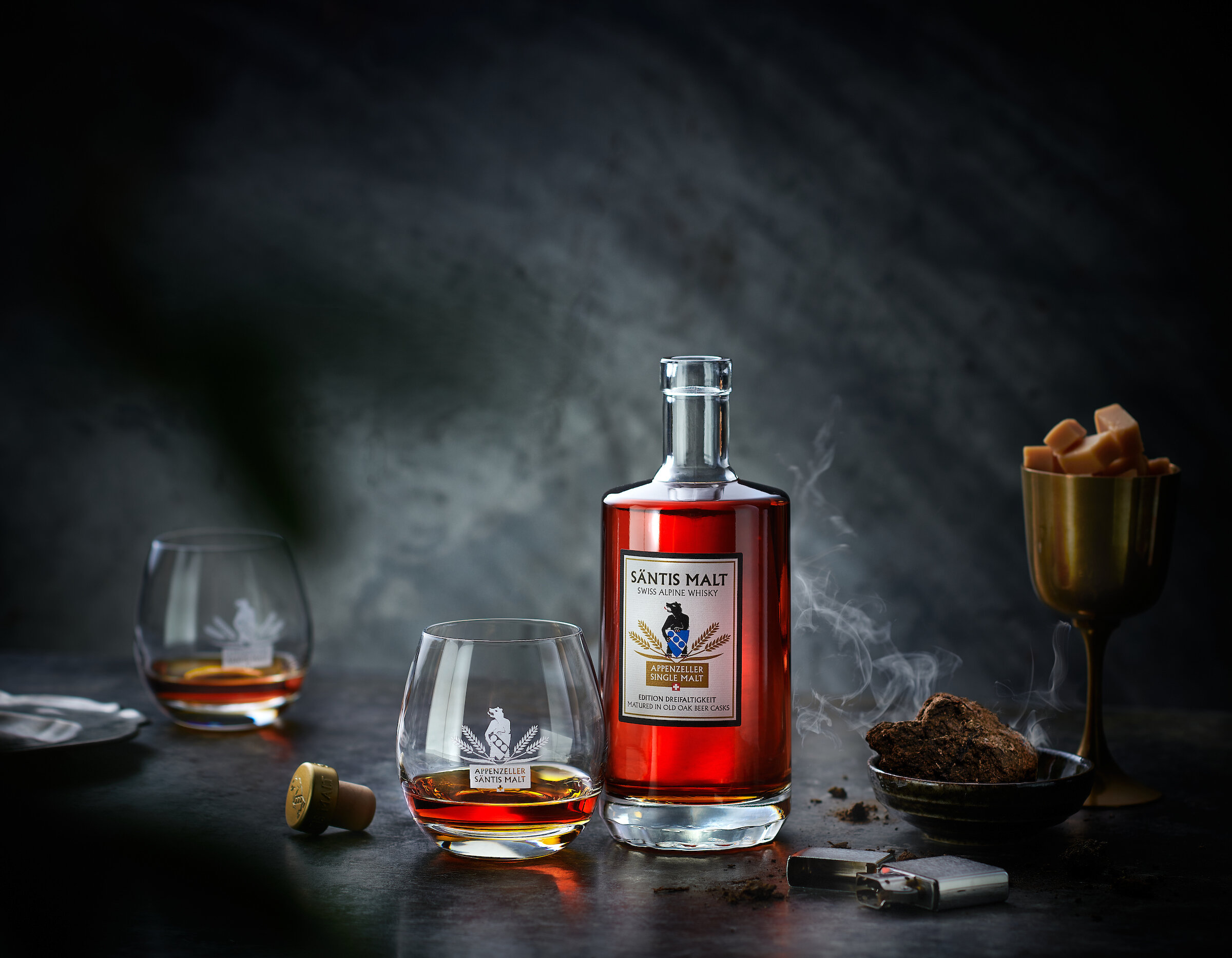 Dennis Savini, Drinks, Fotografie, Swiss Malt Whisky 