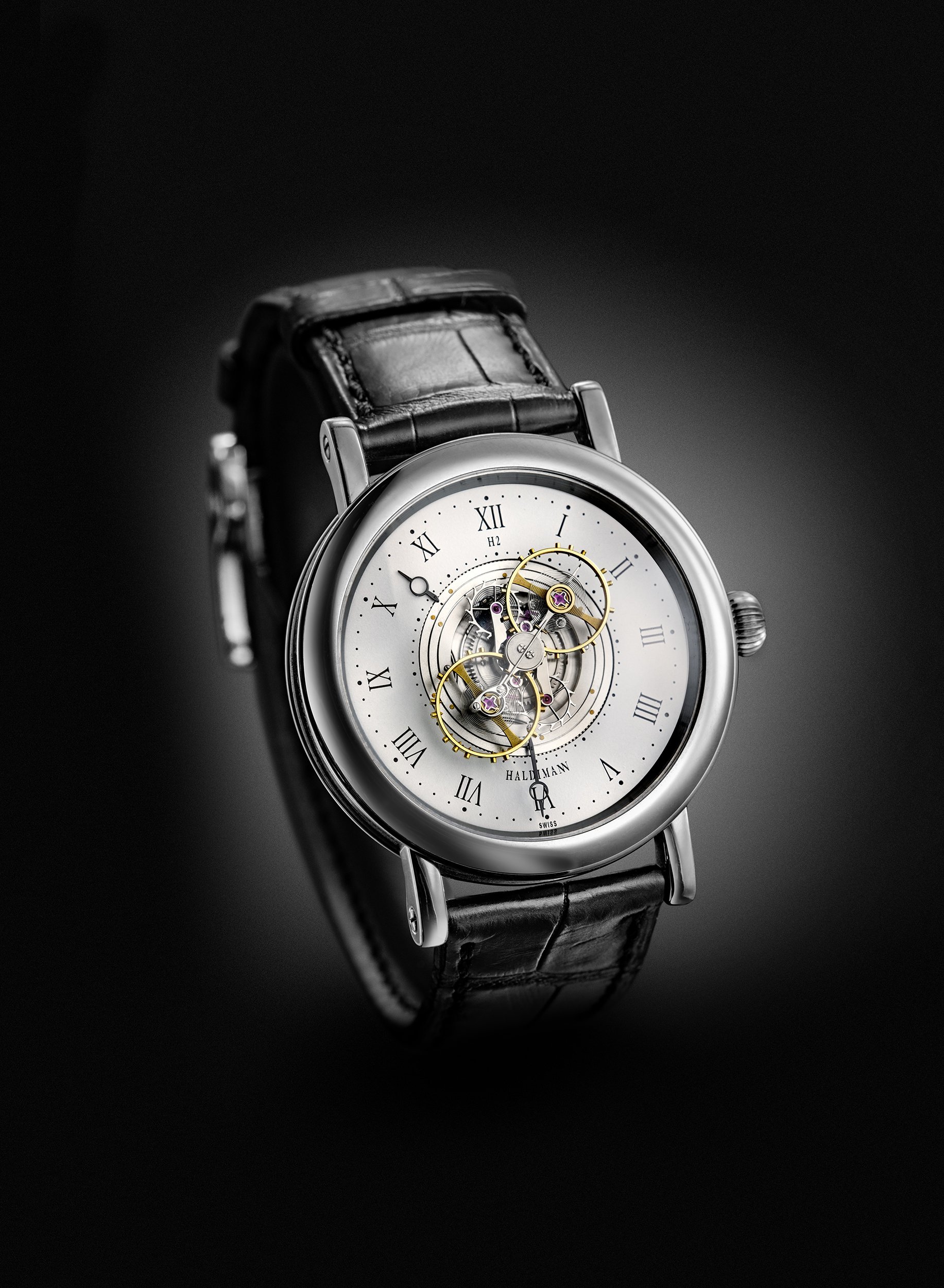 Beat Haldimann H2 Doppel Tourbillon, Uhrenfotografie Dennis Savini