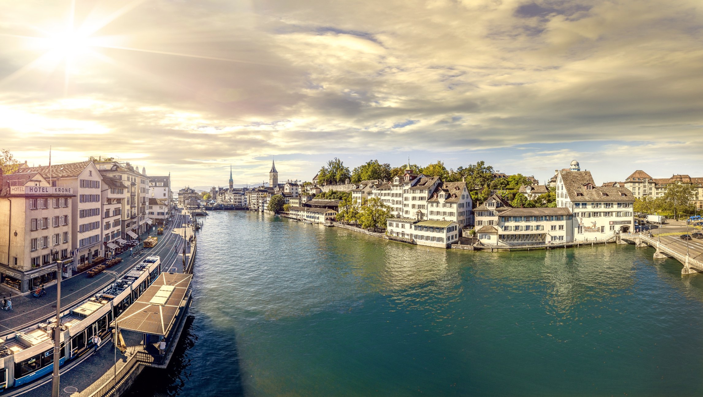 Zürich, Panorama, Dennis Savini, Drohnenfotografie, Schweiz Tourismus