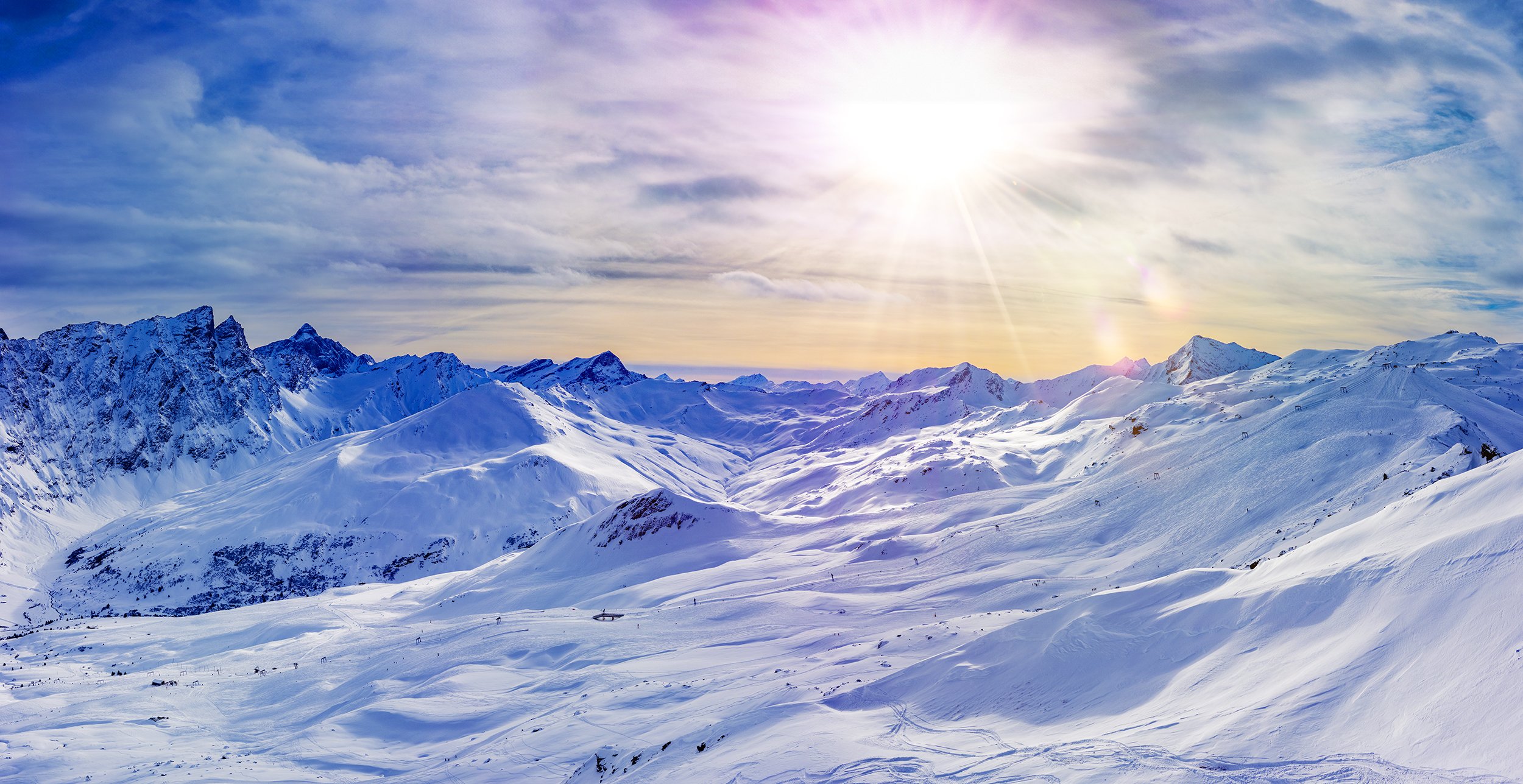 Winterlandschaft, Berge, Winter, Schweiz