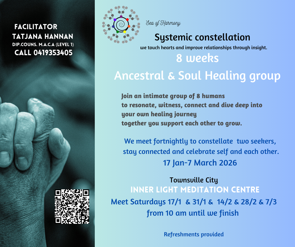 8 Weeks Ancestral and Soul Healing group Summer 2026