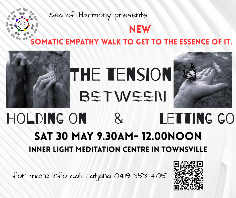 The TENSION between Letting go &amp; Holding on