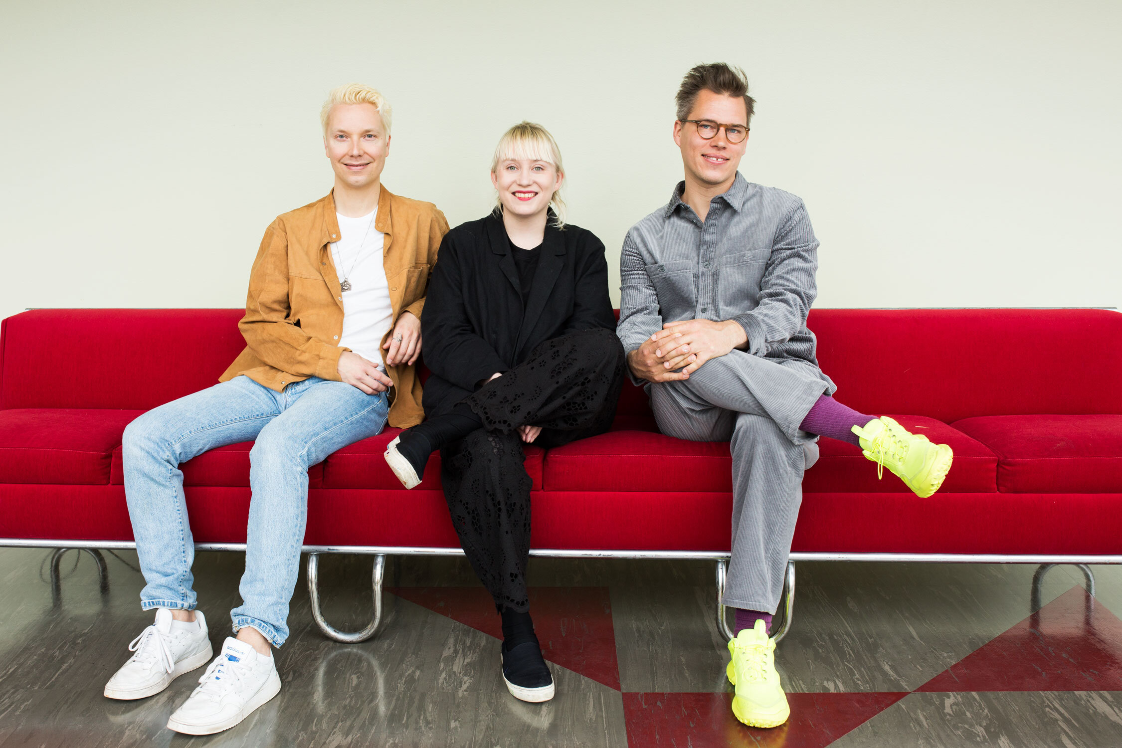 "We created our own independent entities for the exhibition but the interaction between us and the discussion of the works were essential parts of the process – in that way, too, the title of the exhibition Between us is very descriptive. When we