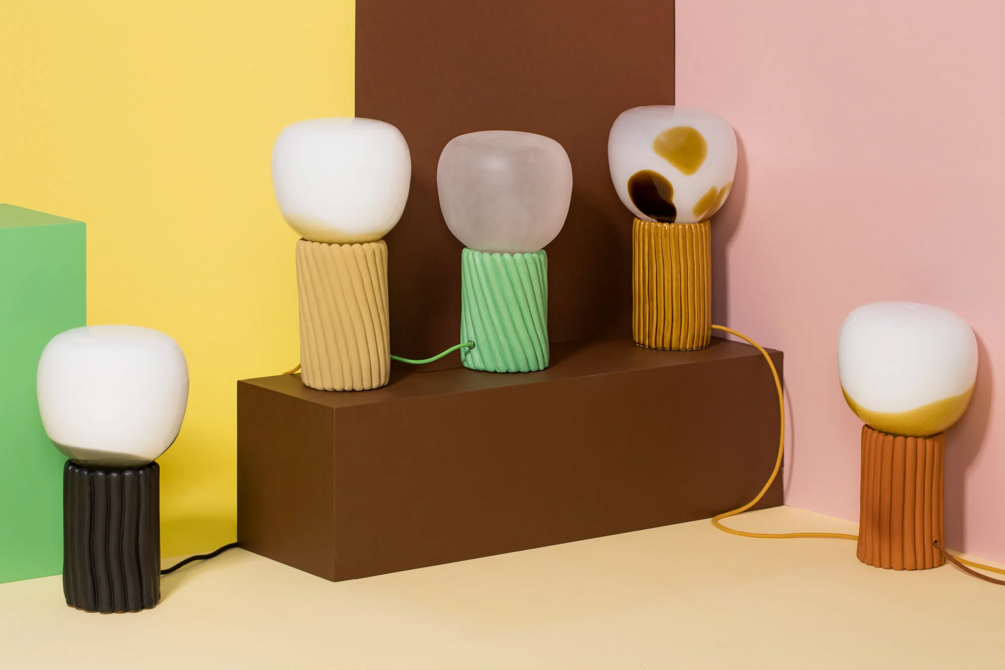 Swirl lamps