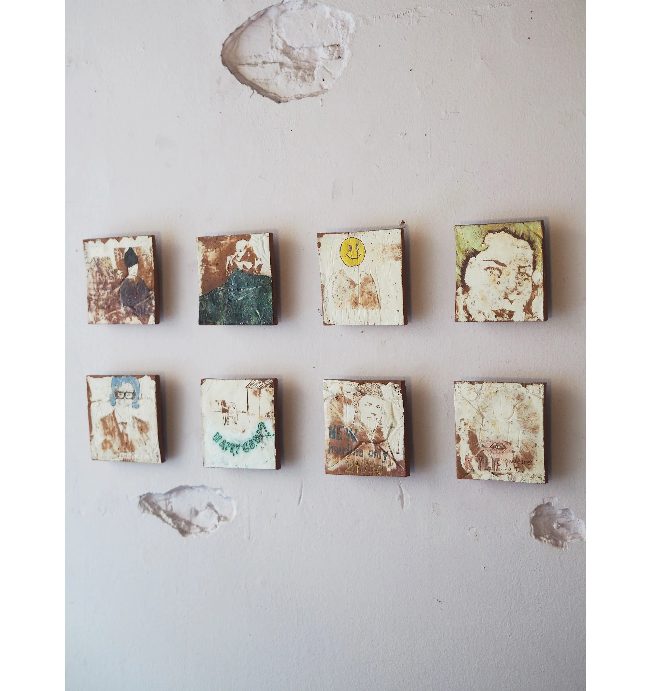 Ceramic tiles made in Taattisten tila Residency