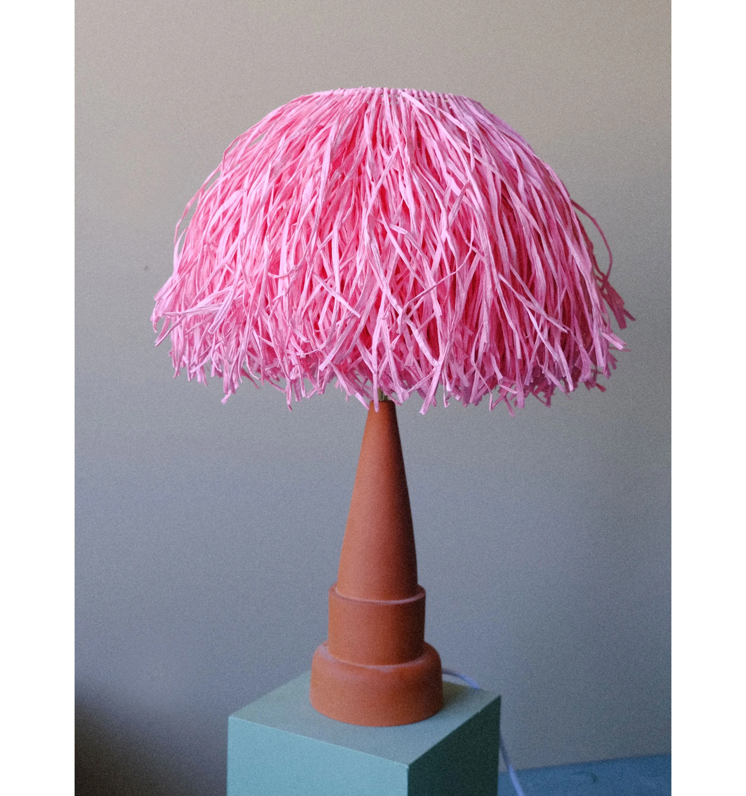 Tiki lamp, pink 2025