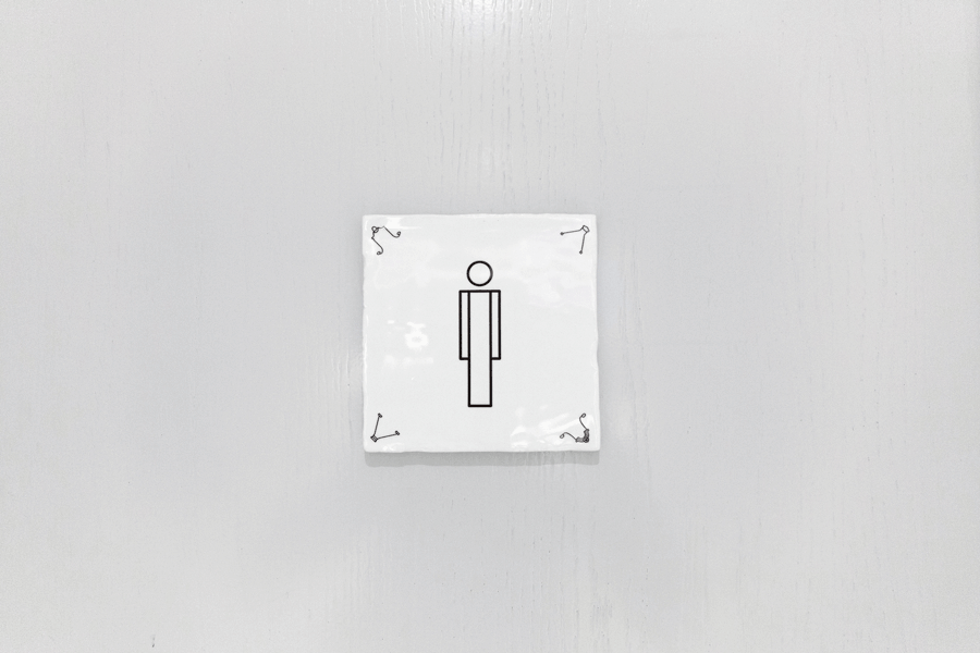 Handmade Ceramic Tile Signage