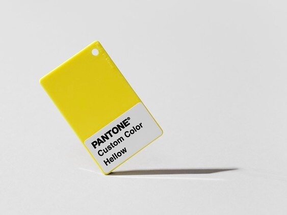 Hellow Yellow. In collaboration with Pantone we created a custom Pantone yellow for H&amp;M Move.