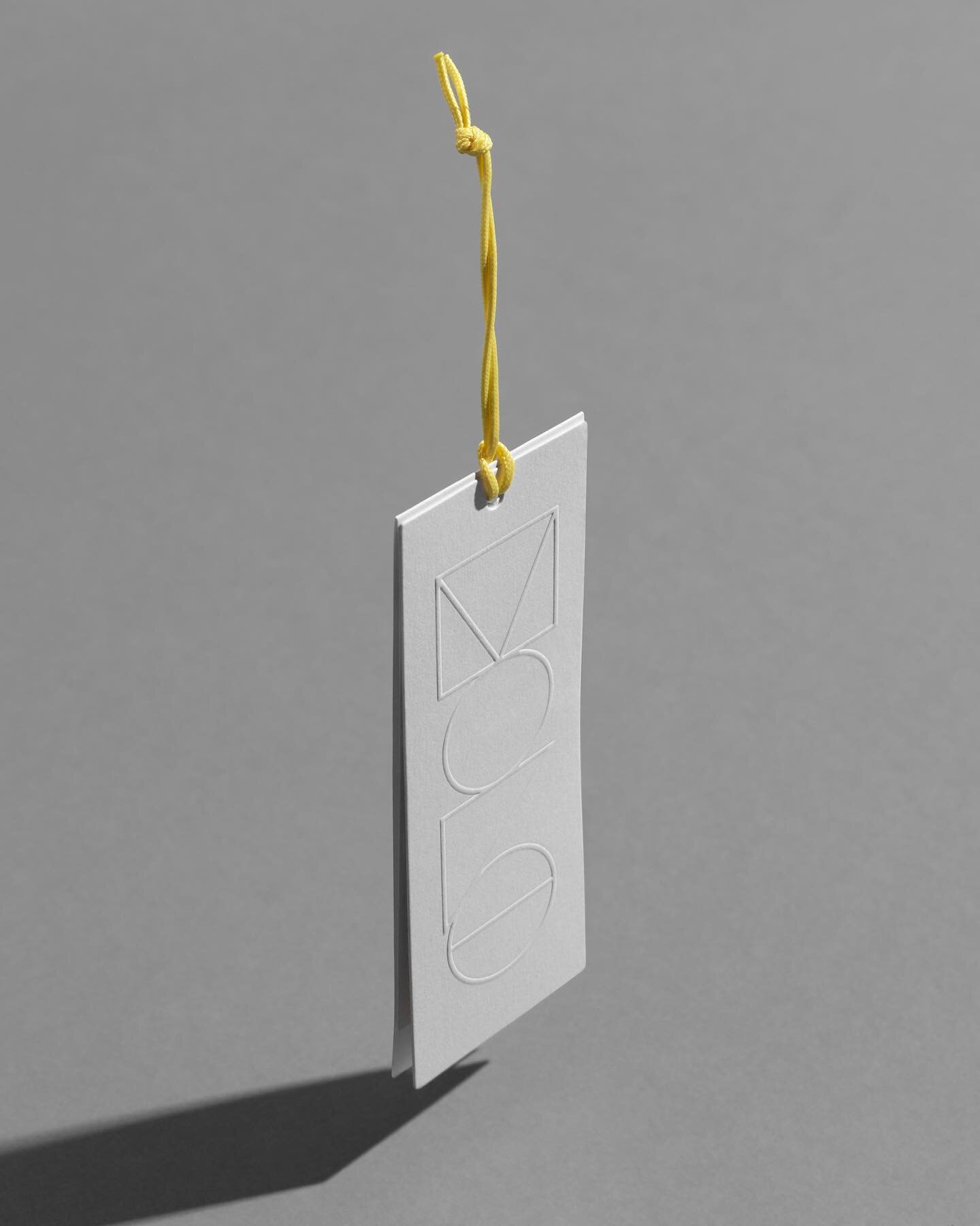 Embossed logo hang tags system for H&amp;M Move, made with sustainability issues in mind. It also includes the exclusive technical materials&rsquo; with the new naming and icon system we created. Icons developed with @ginobudhoiting