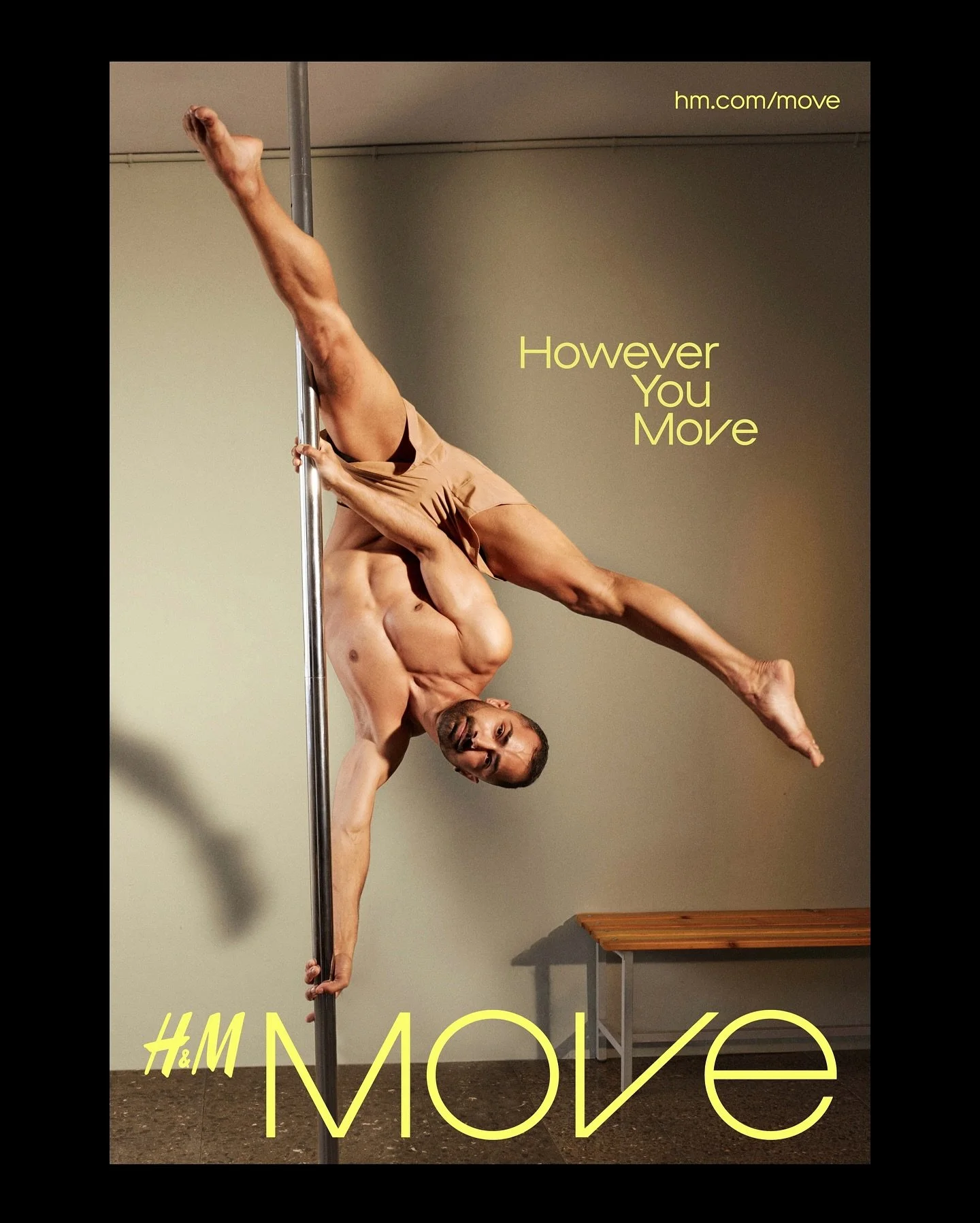 H&amp;M: Launch campaign (from the archives) for H&amp;M Move. 📸 @ronan_gallagher__  made while at GentleForces