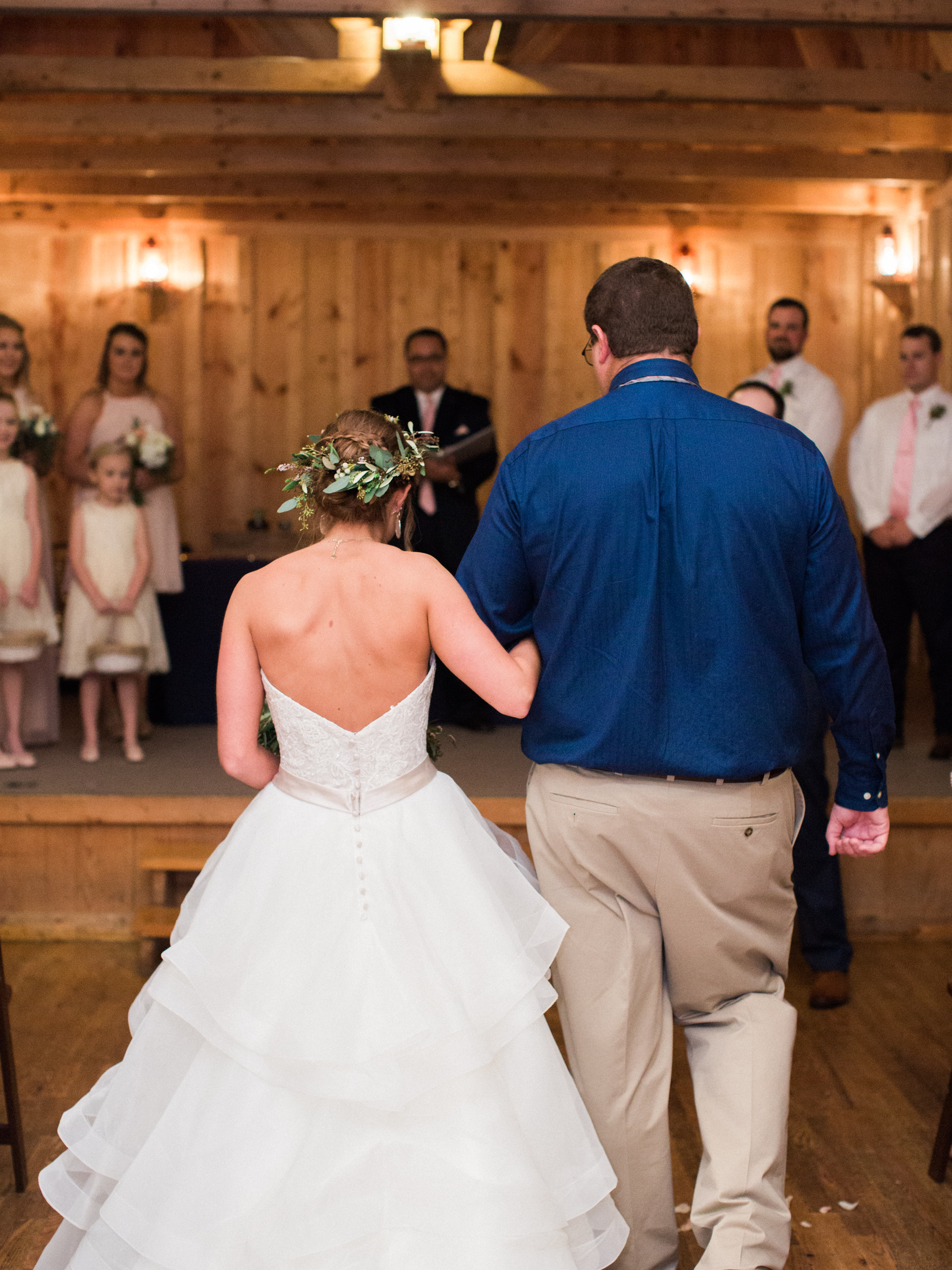 Hill Country Spring Wedding at Red Bud Hall | Austin Wedding Photographer | Film Wedding Photographer | Britni Dean Photography | Rainy Day Wedding Inspiration | rustic wedding ceremony