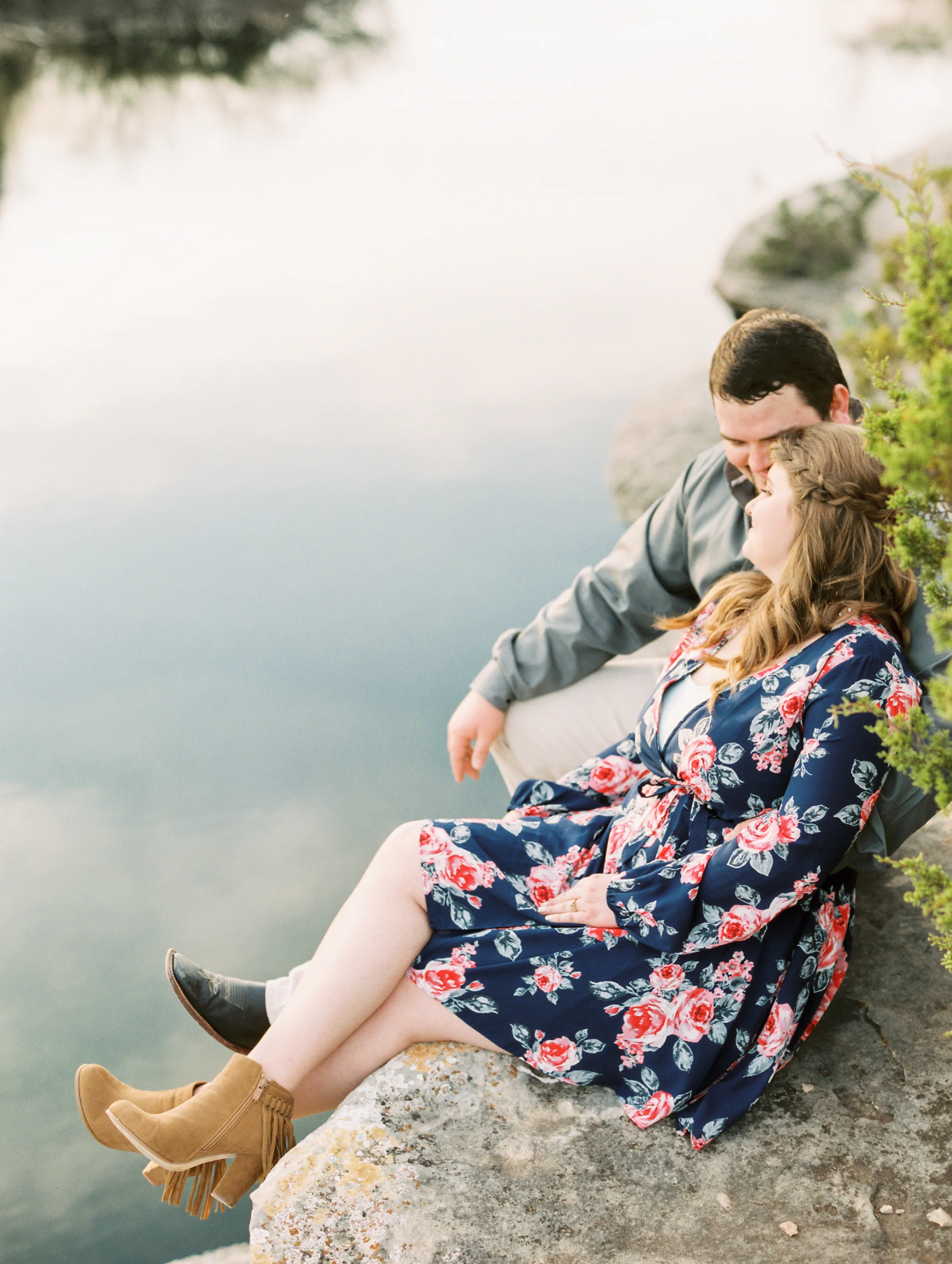 Kyle & Jamison | West Texas Engagement Session | Film Engagement Photos | britnidean.com