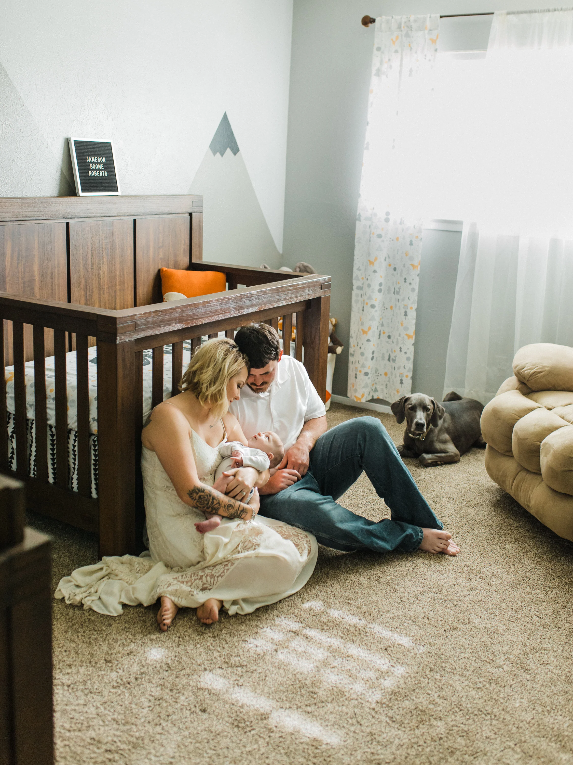 Jameson Boone | Newborn Lifestyle Session | Texas Portrait Photographer | Cute Baby Boy Nursery | Newborn Photos | Britni Dean Photography | britnidean.com