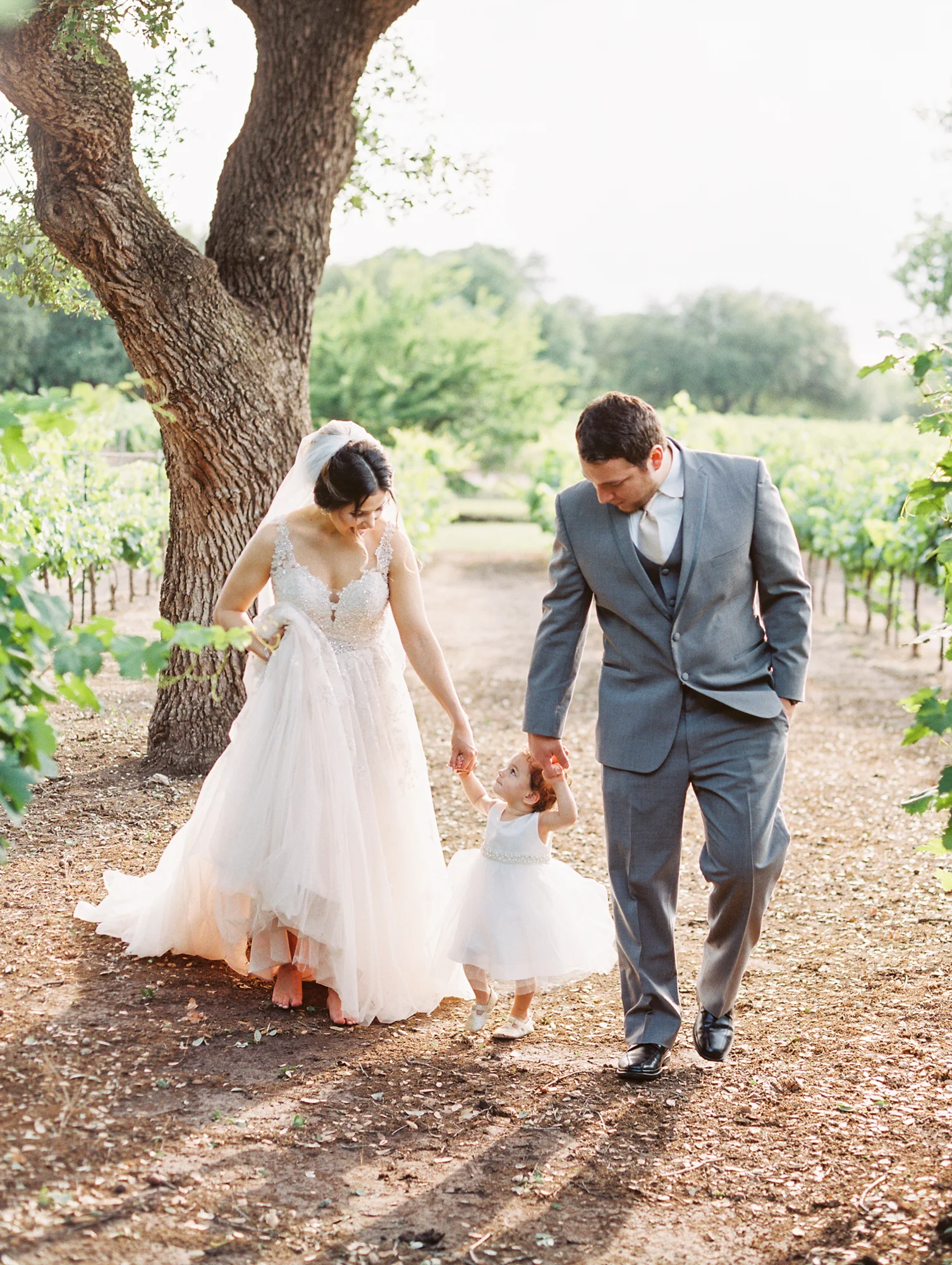 Elegant Spring Vineyard Wedding | Film Wedding Photographer | Austin Wedding Photographer | Bride and Groom Romantic Photos | Britni Dean Photography // britnidean.com