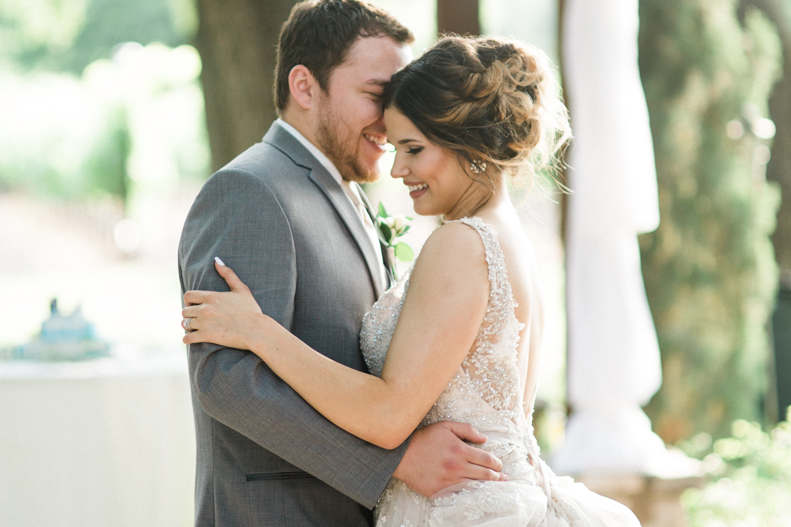 Elegant Spring Vineyard Wedding | Film Wedding Photographer | Austin Wedding Photographer | Bride and Groom Sweet First Dance | Britni Dean Photography // britnidean.com