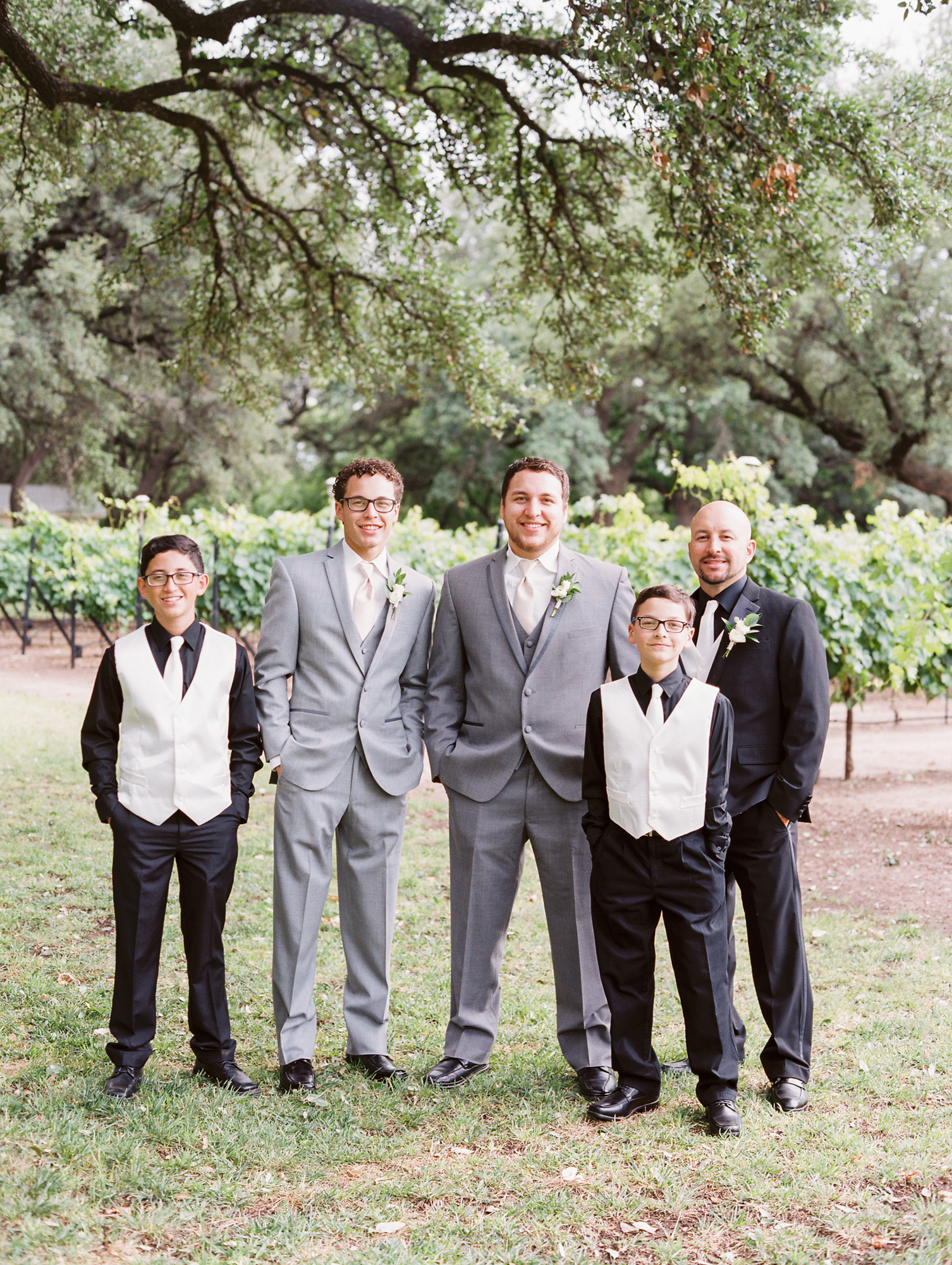 Elegant Spring Vineyard Wedding | Film Wedding Photographer | Austin Wedding Photographer | Bride and Groom Romantic Photos | Britni Dean Photography // britnidean.com