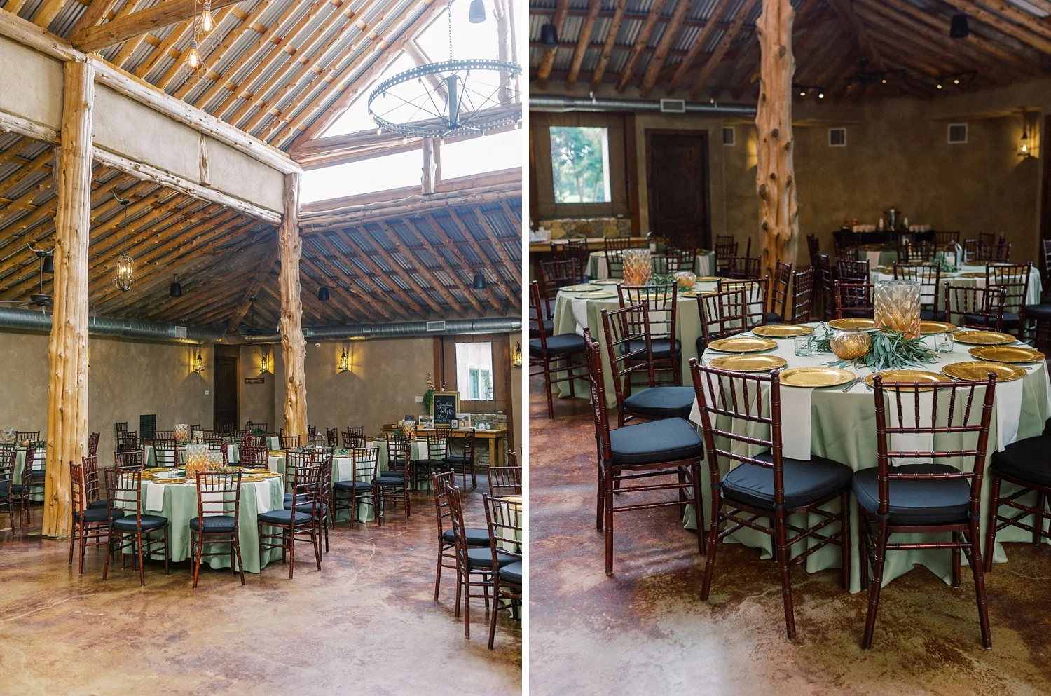 Rustic Reception Decor Ideas | Romantic Summer Wedding Inspiration | Fort Worth Wedding Photographer | The Brooks at Weatherford