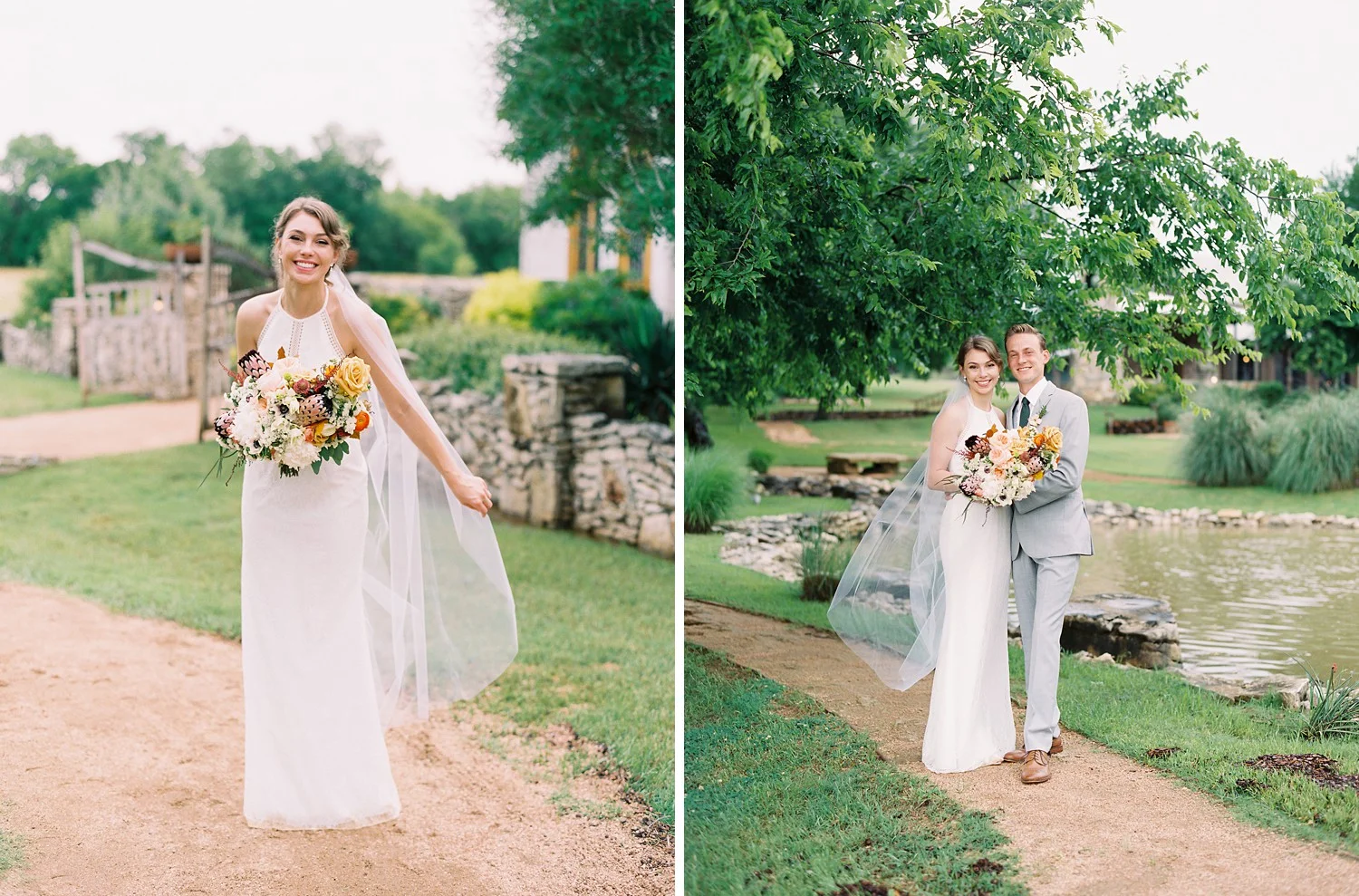 Bride & Groom Photo Inspiration | Romantic Summer Wedding Inspiration | Fort Worth Wedding Photographer | The Brooks at Weatherford