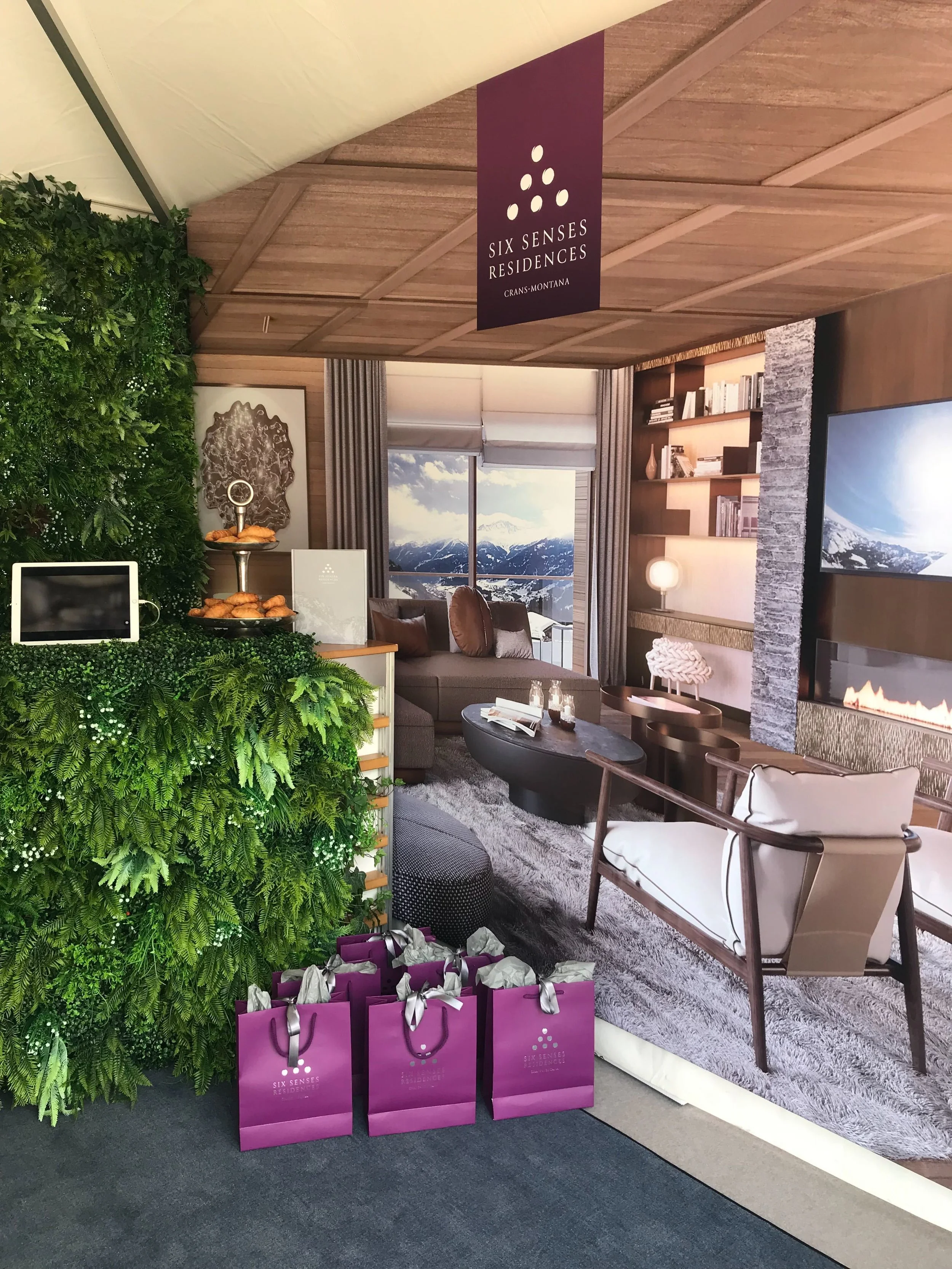 Six Senses Crans Montana Booth