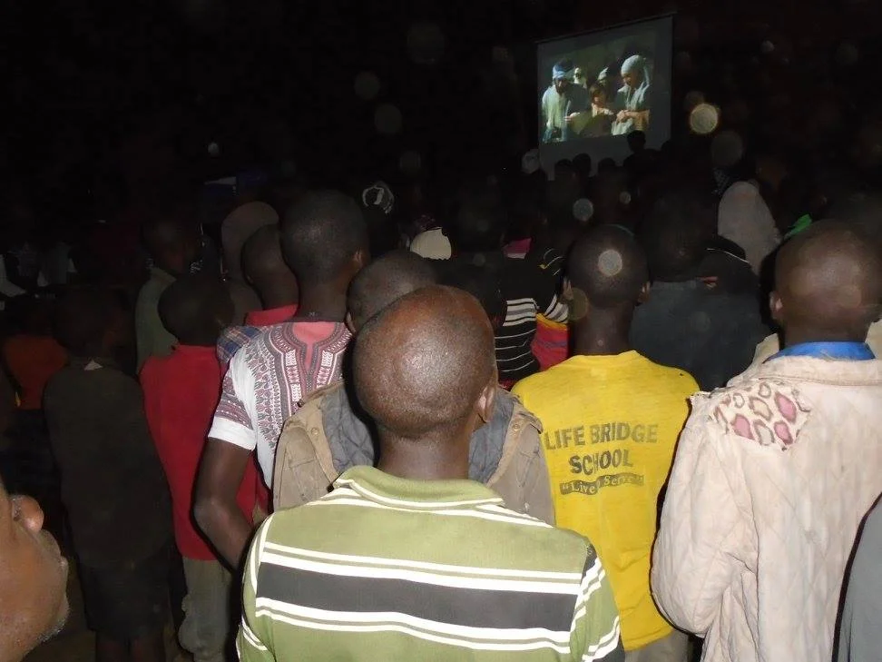 Many watched the Jesus Film for the first time.