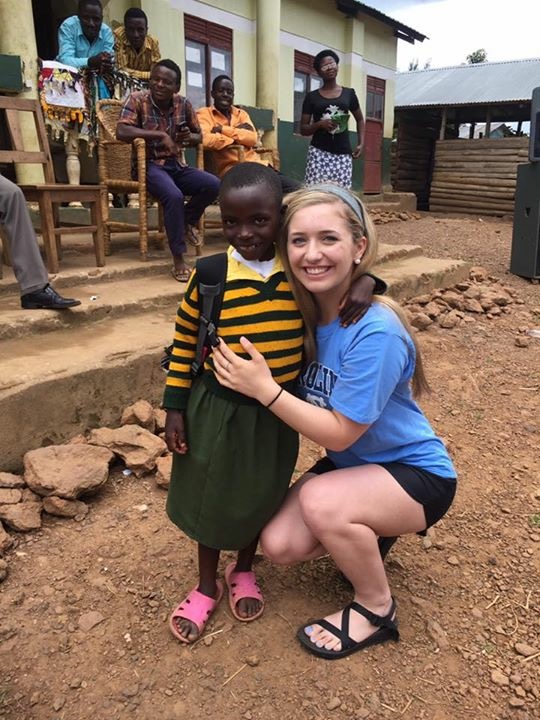 The Thompson family came to visited the orphanage in April!