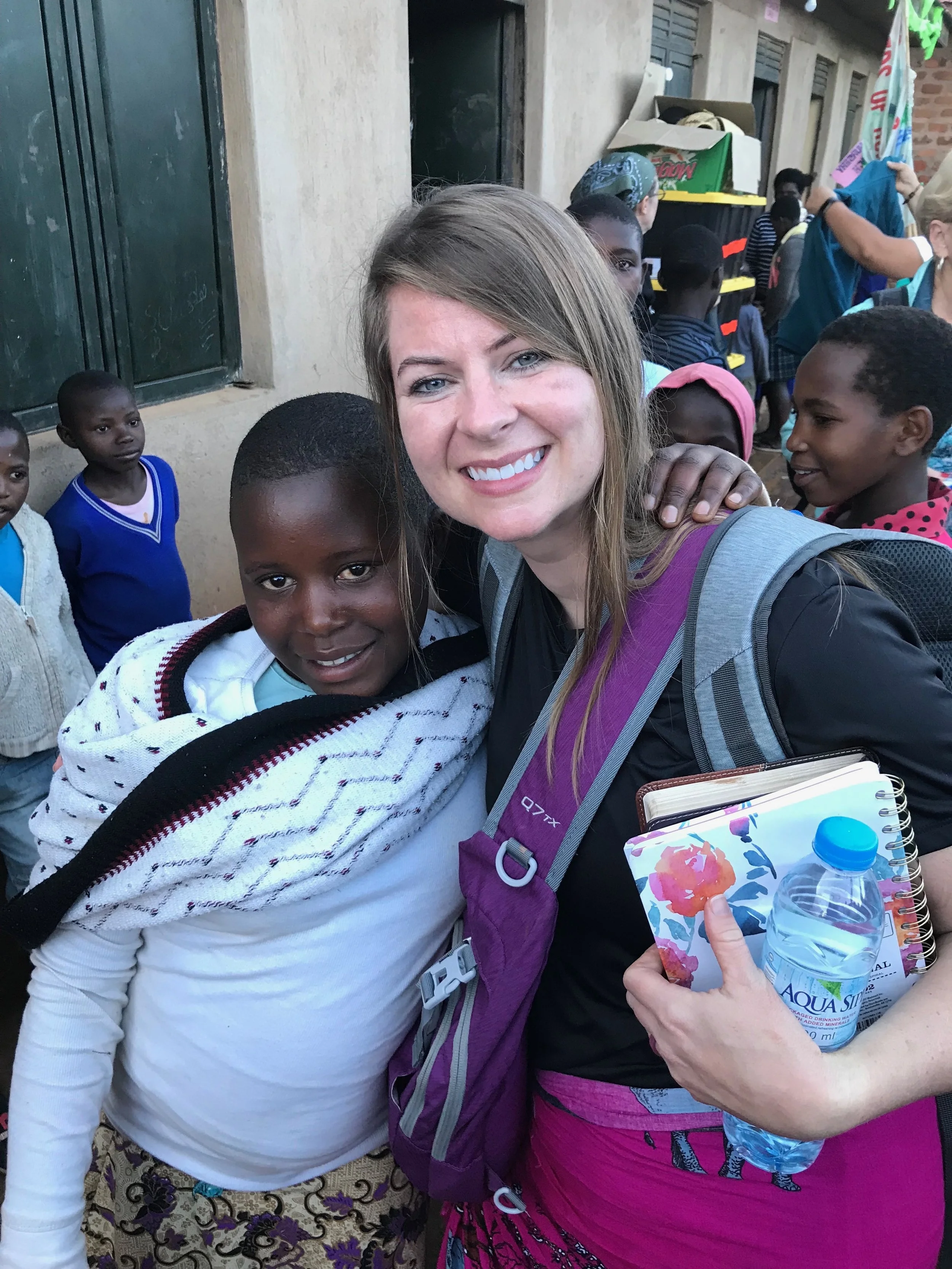 Grace was able to meet her favorite person…her sponsor!