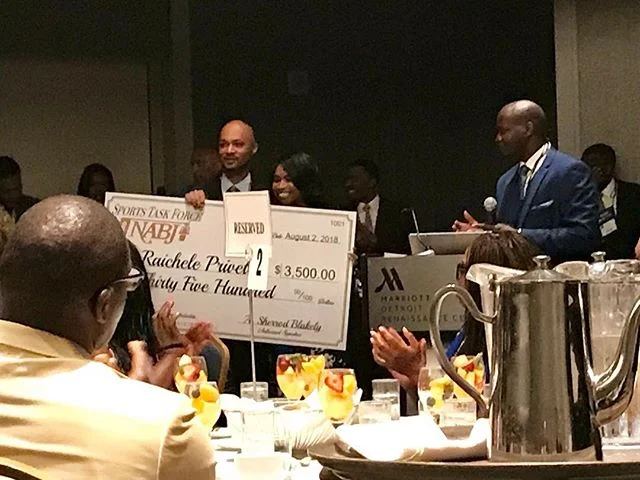 Congrats on Raichele Privet on the NABJ Sports Task Force Scholarship #nabj18