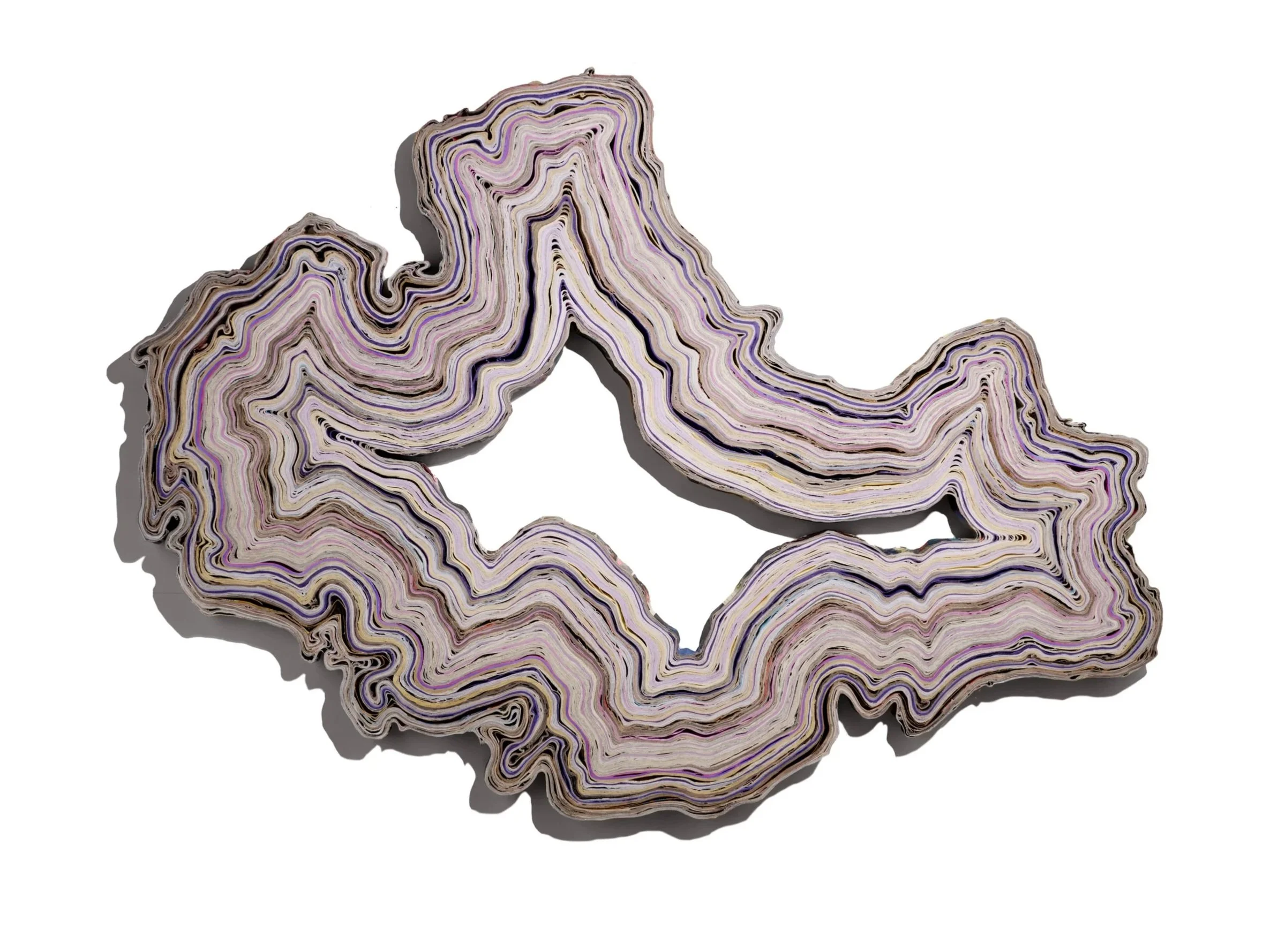  Aggregate: Agate 3, junk mail, 57" x 79" 