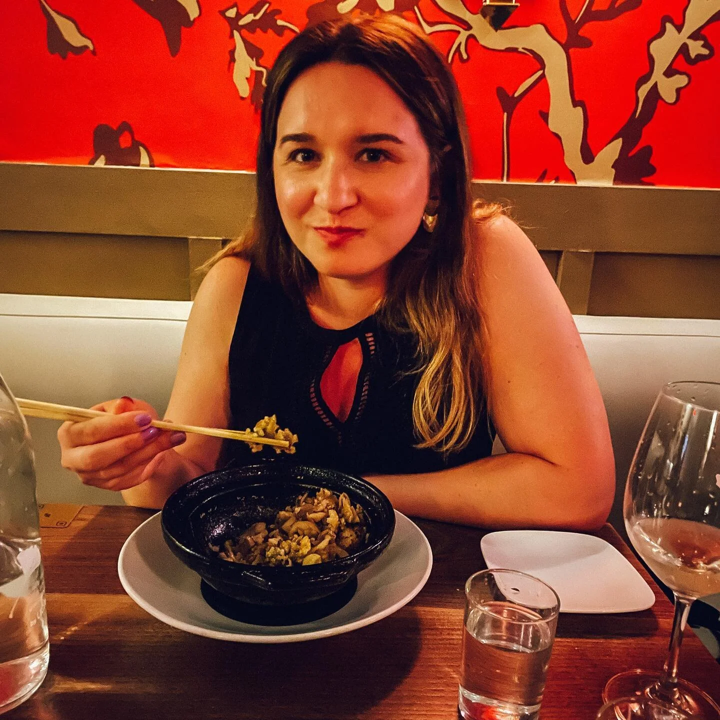 I had to do a photo dump of the phenomenal dinner we had in Austin at @uchiaustin ! I had the vegetarian tasting and Nick had the signature tasting. Definitely the first tasting menu that i have had in a long time and it was DELICIOUS!! My favorite d