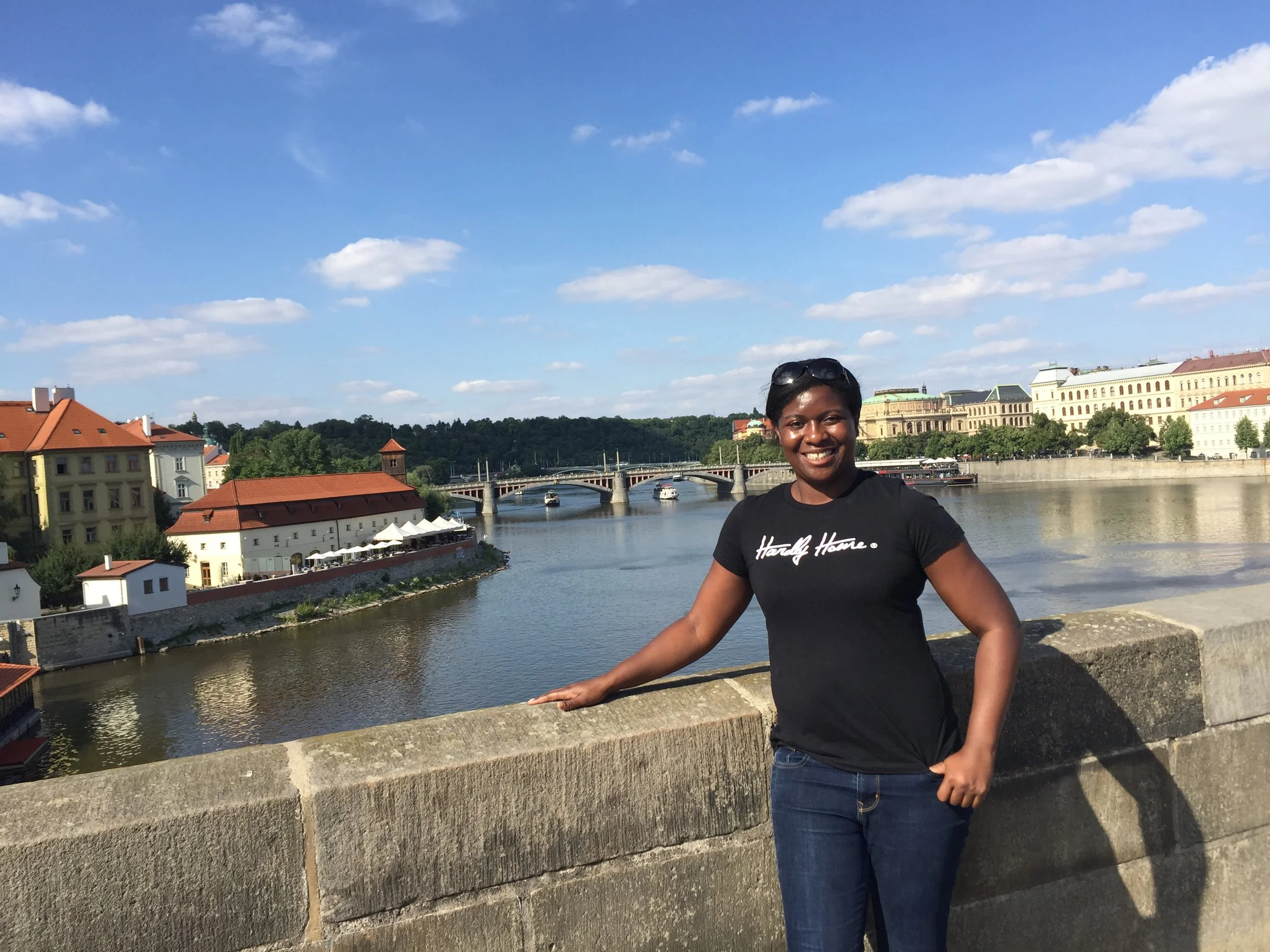 Stuntin' on Charles Bridge!