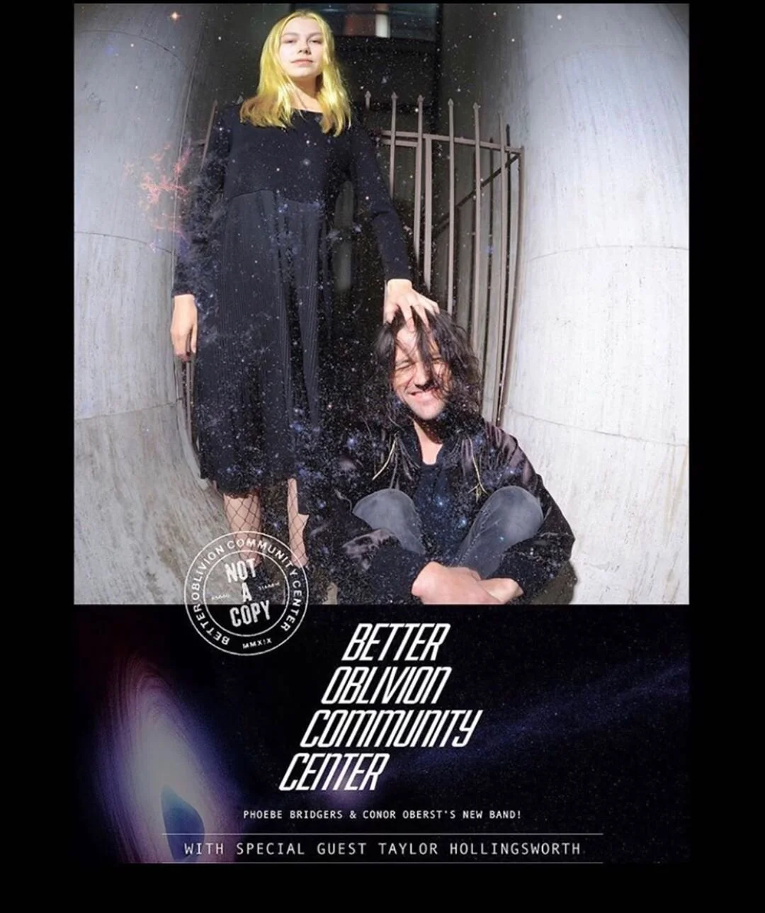 Taylor Hollingsworth on tour with Better Oblivion Community Center
