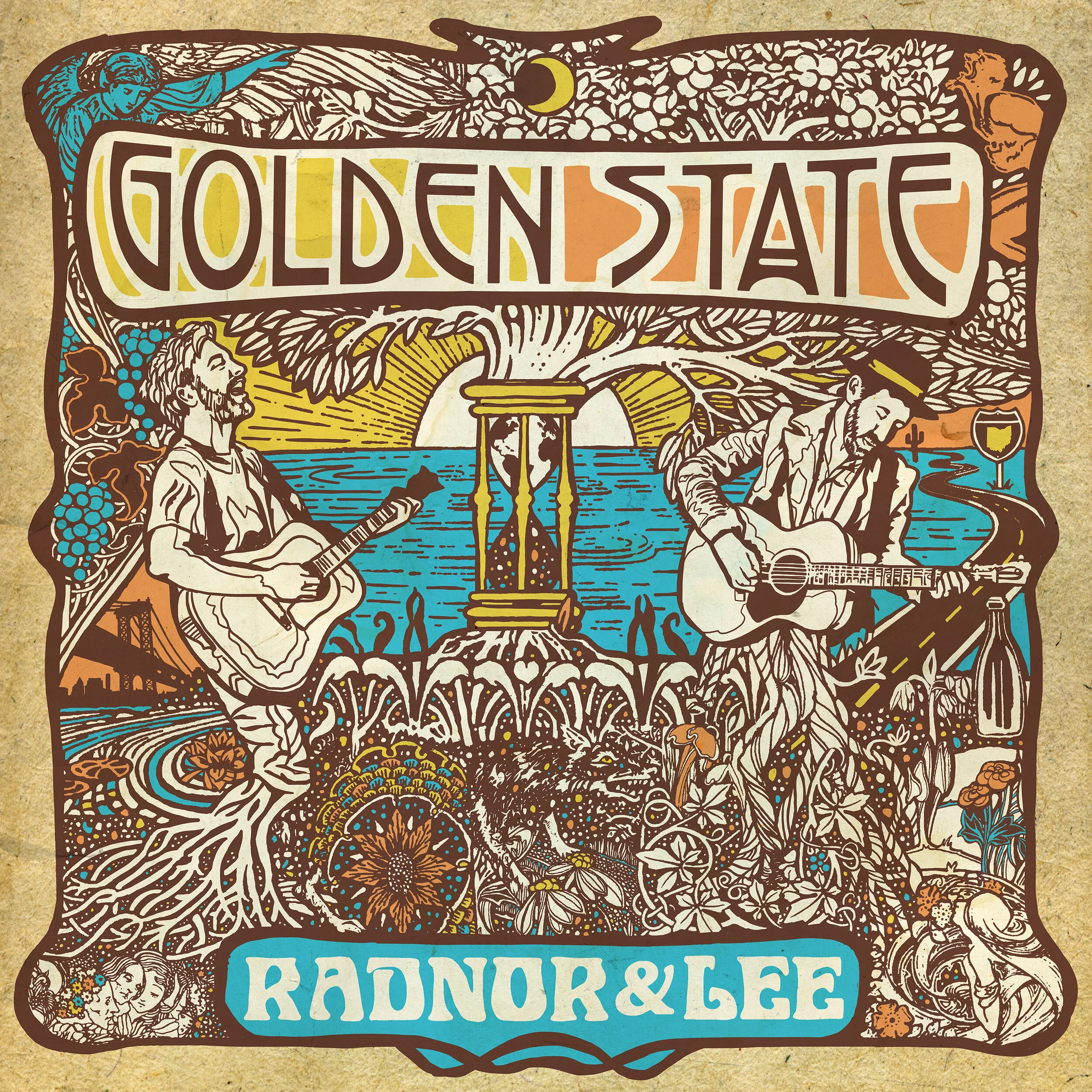RADNOR &amp; LEE’S “GOLDEN STATE” OUT 5/8 ON FLOWER MOON RECORDS; STREAM “OUTSIDE IN” FROM SPIN