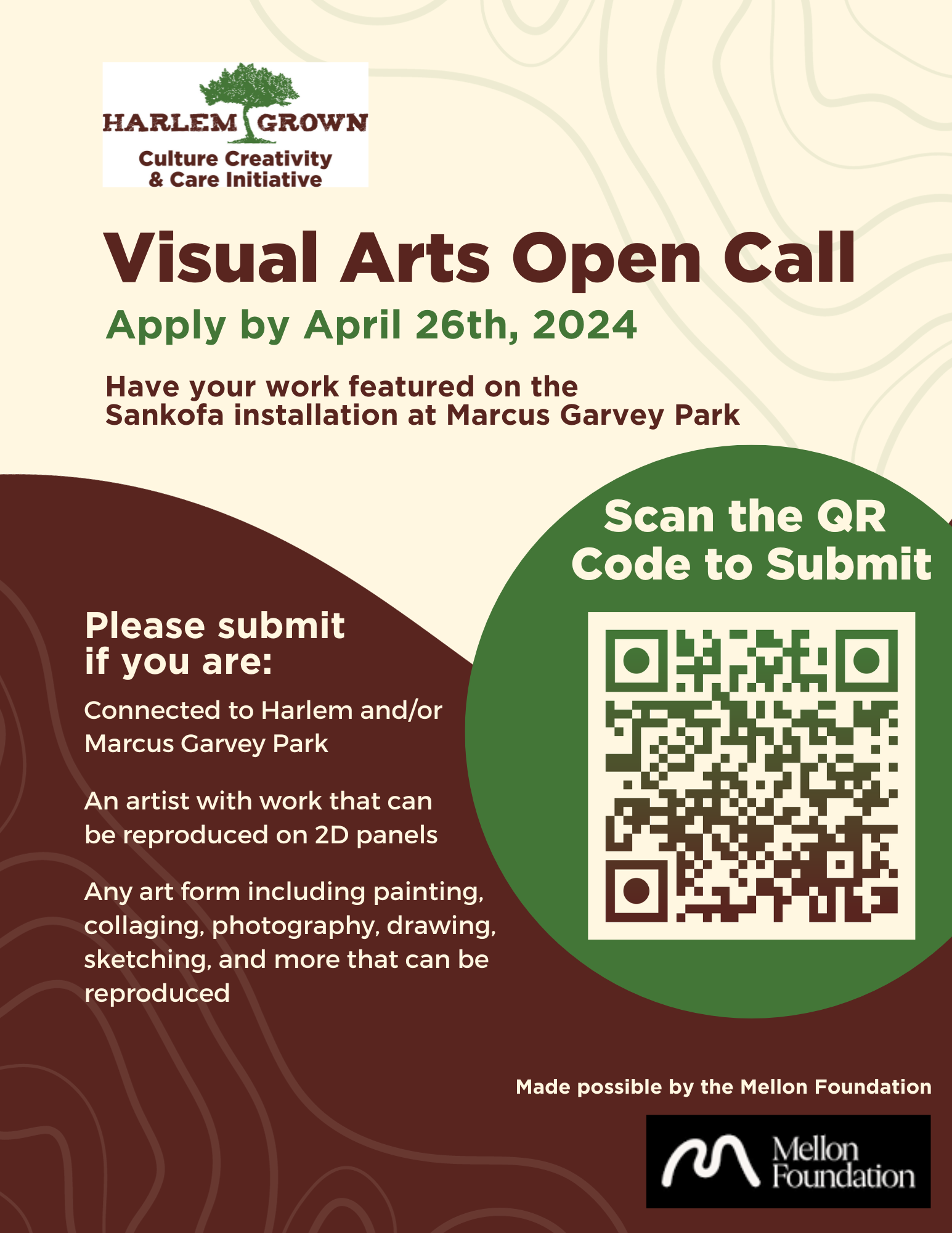 CCCI Visual Arts Deadline Submission