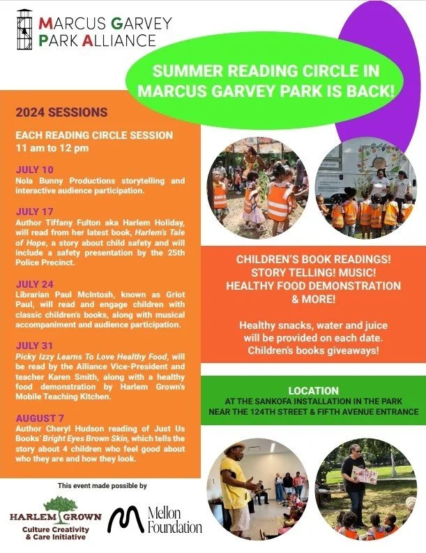 Marcus Garvey Park Alliance: The Reading Circle