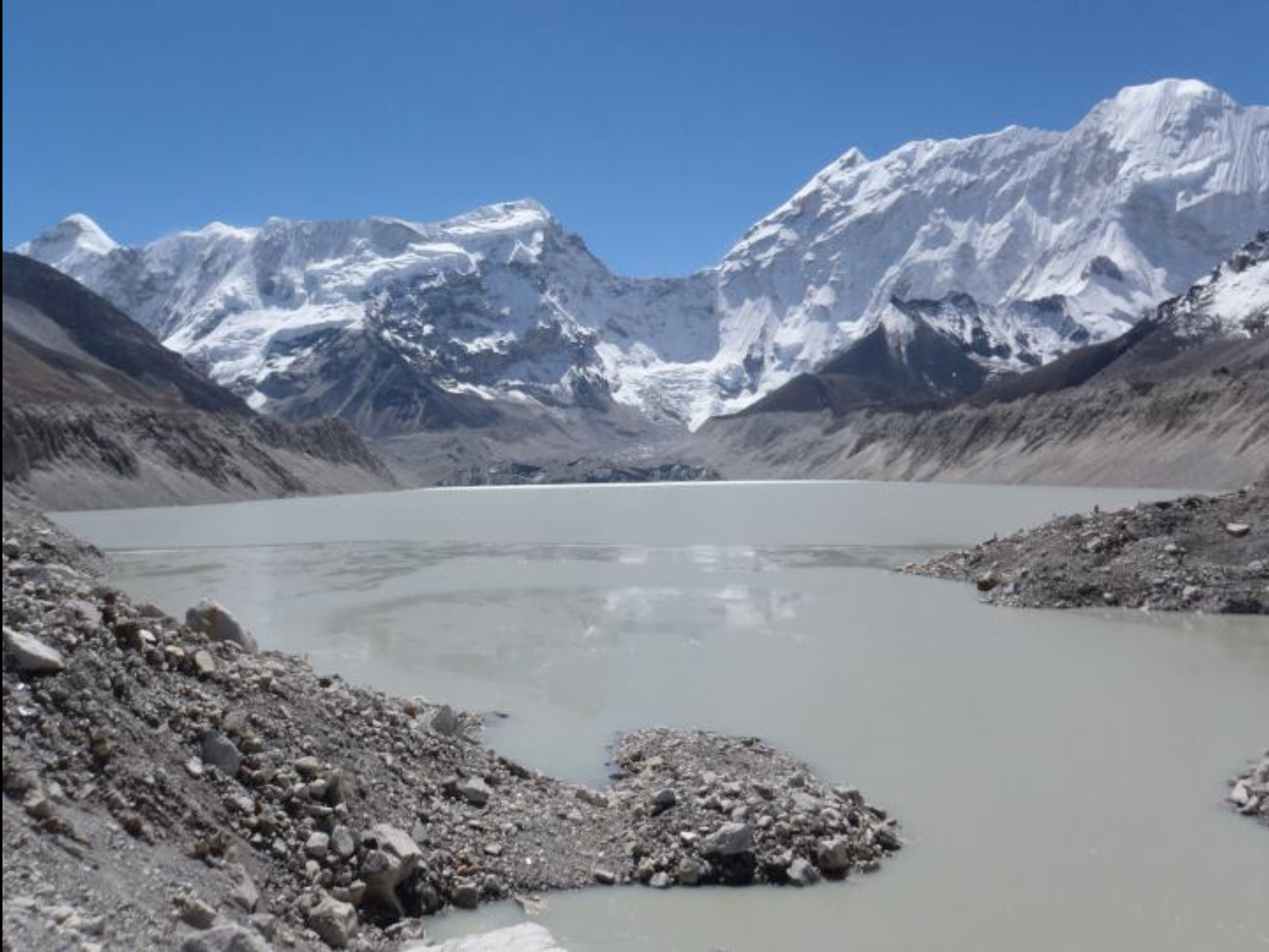 Imja Lake (4900m).