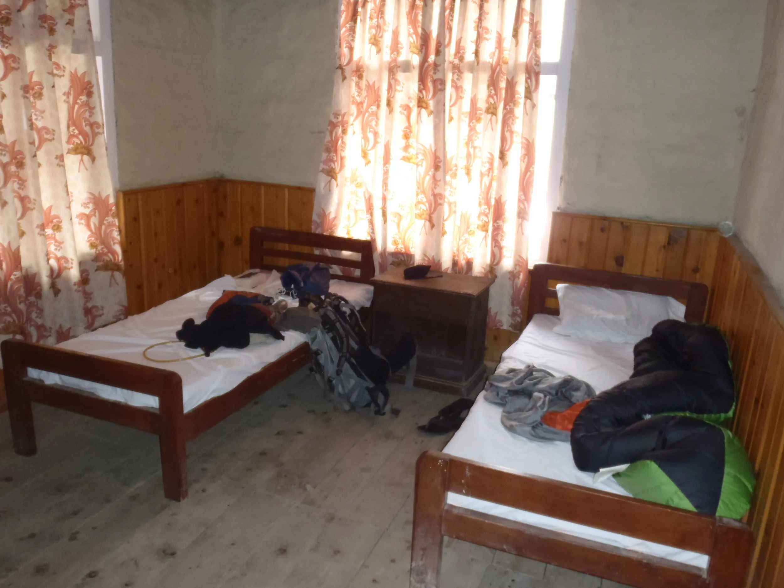 My room for $0.70 a night at Hotel Buddha.