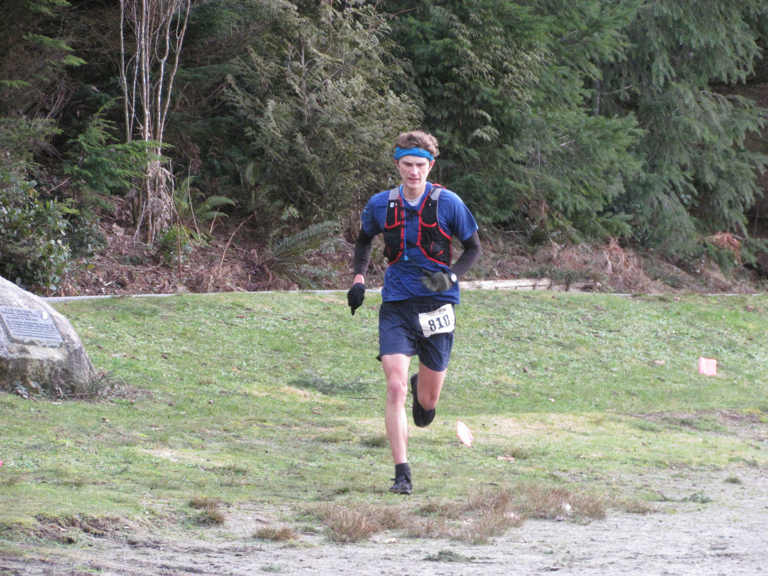 The home stretch. Cold, tired, and exhausted.