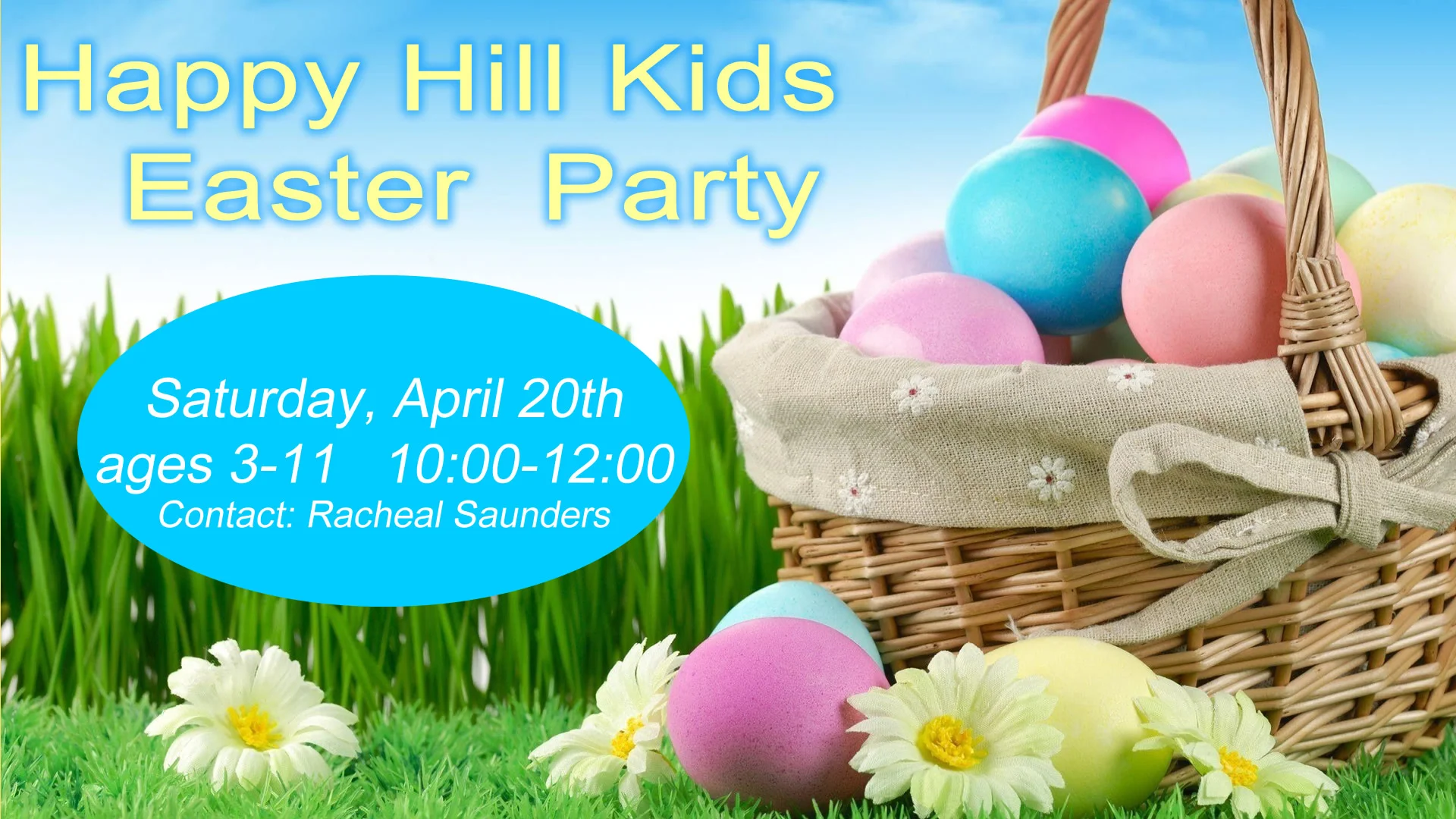 Easter on the Hill - Kids Eggstravaganza