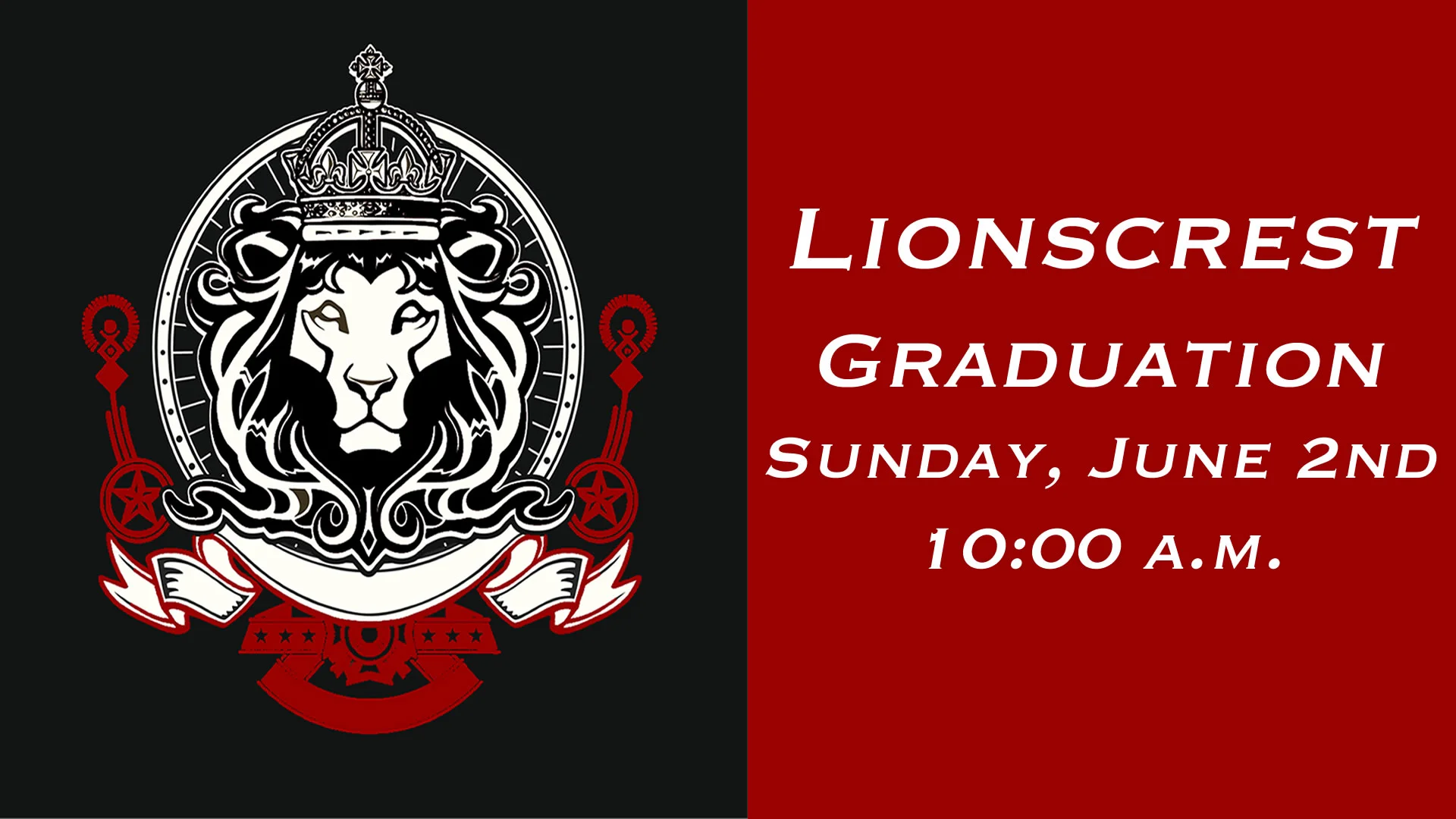 Lionscrest Bible College Graduation