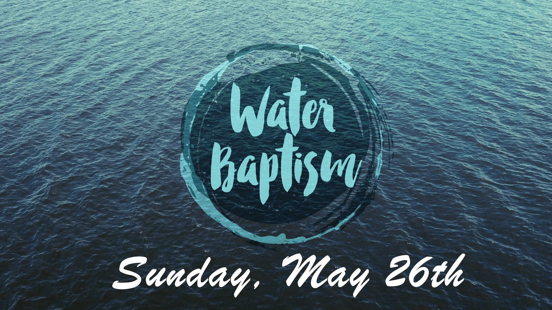 Water Baptism 