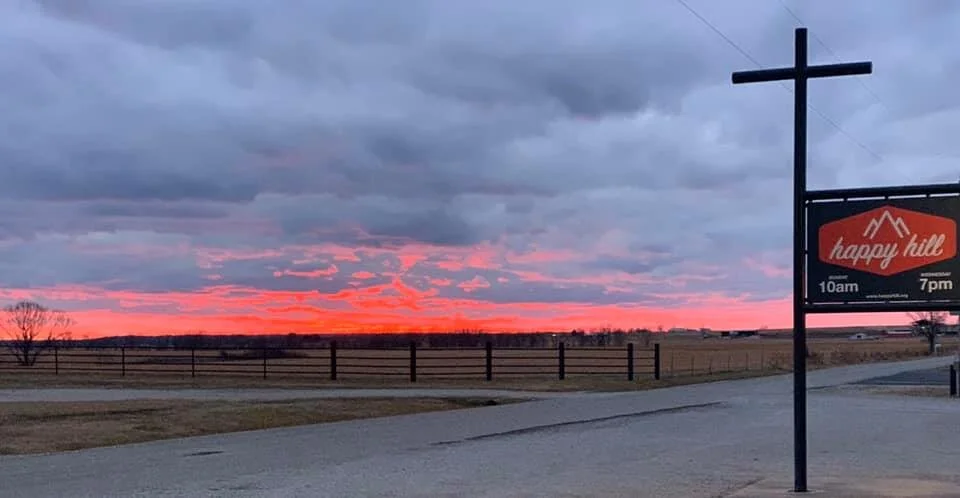 Sunset on the Hill