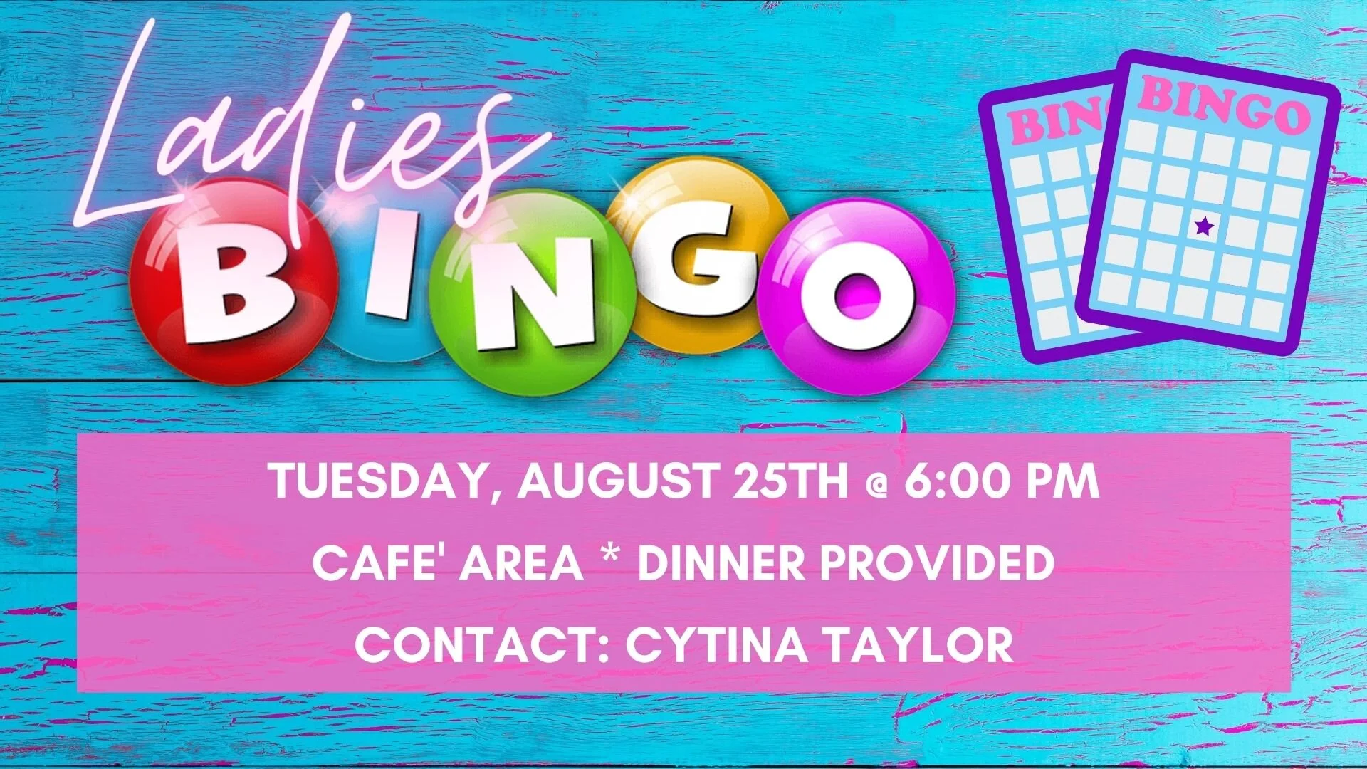 Ladies Bingo Night